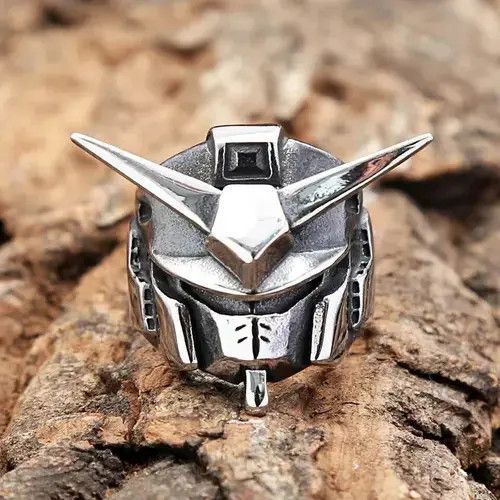 Other Mechine Robot Head Ring Size ONE SIZE - 3 Thumbnail