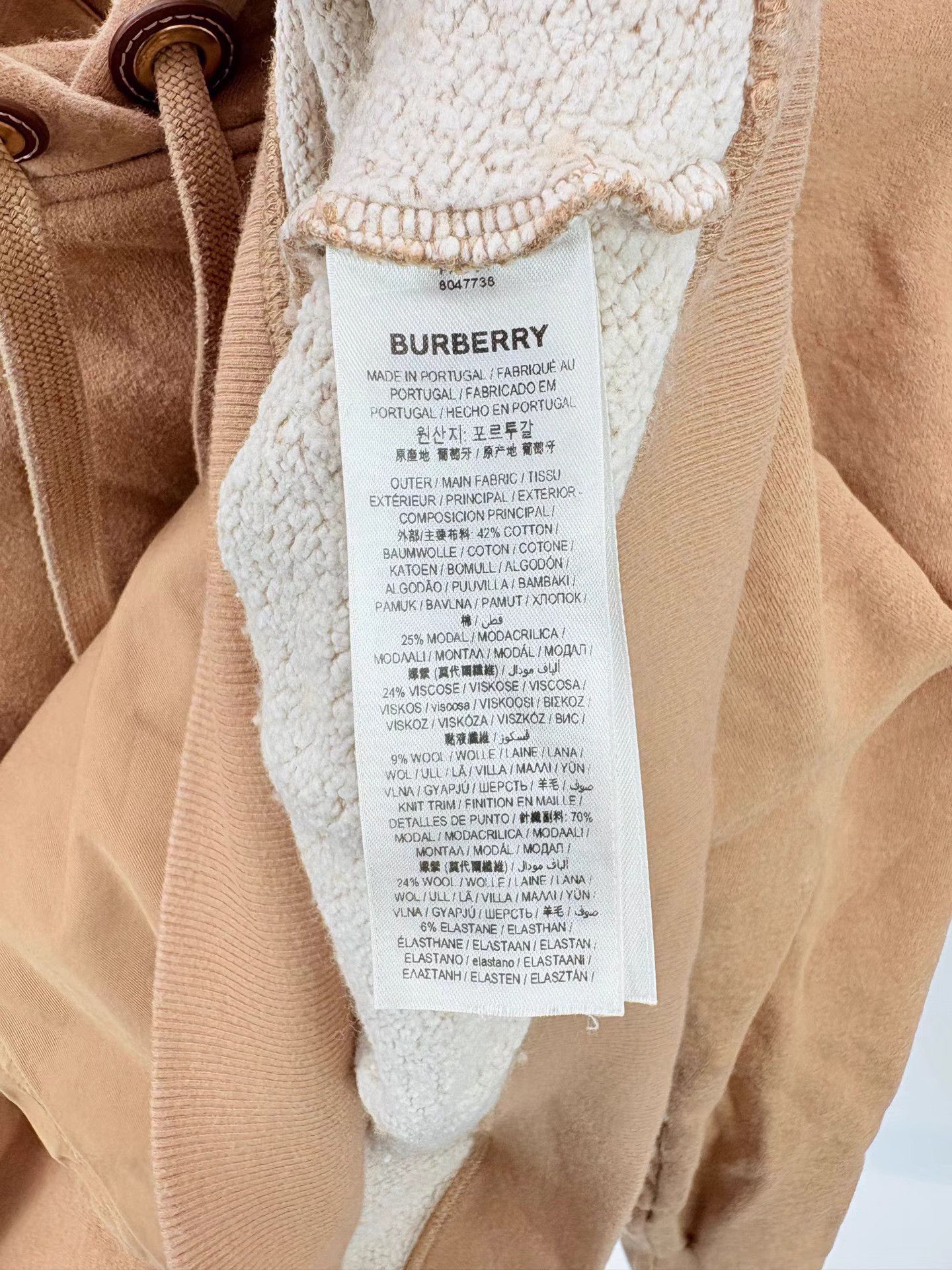 Burberry BURBERRY Logo Hooded Sweatshirt K1 Size US XL / EU 56 / 4 - 5 Thumbnail