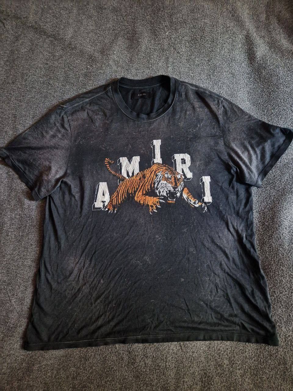 Amiri Amiri Vintage Tiger T-shirt Size US XXL / EU 58 / 5 - 1 Thumbnail