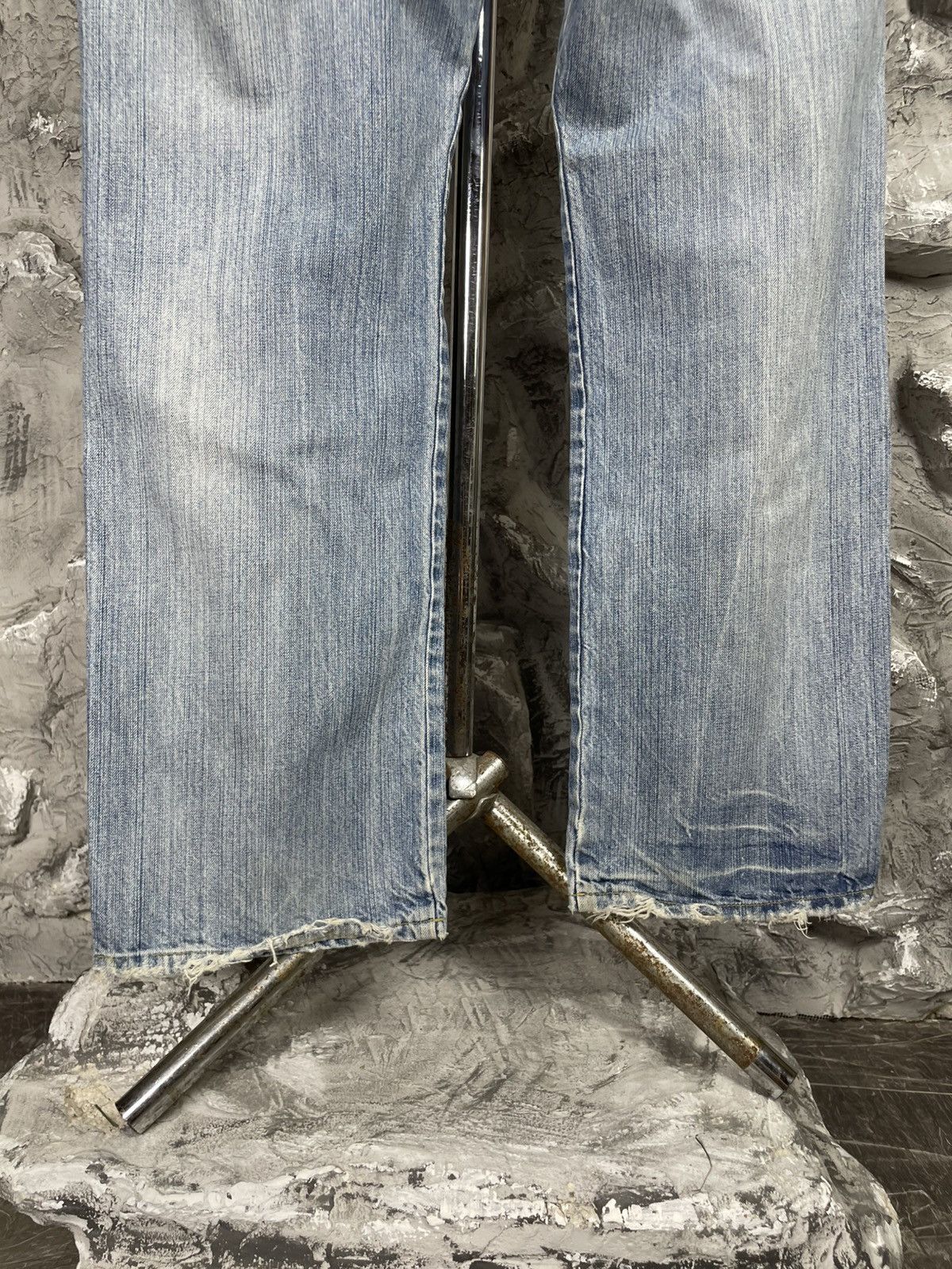 G-Star Vintage G-Star Fade Distressed Denim Jeans Y2K DG Japan Vibe Size US 36 / EU 52 - 14 Thumbnail