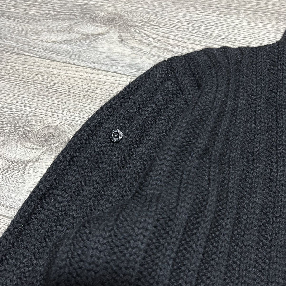 Stone Island Stone Island Vintage Rare Knitted Sweater XL size Black Size US XL / EU 56 / 4 - 14 Thumbnail