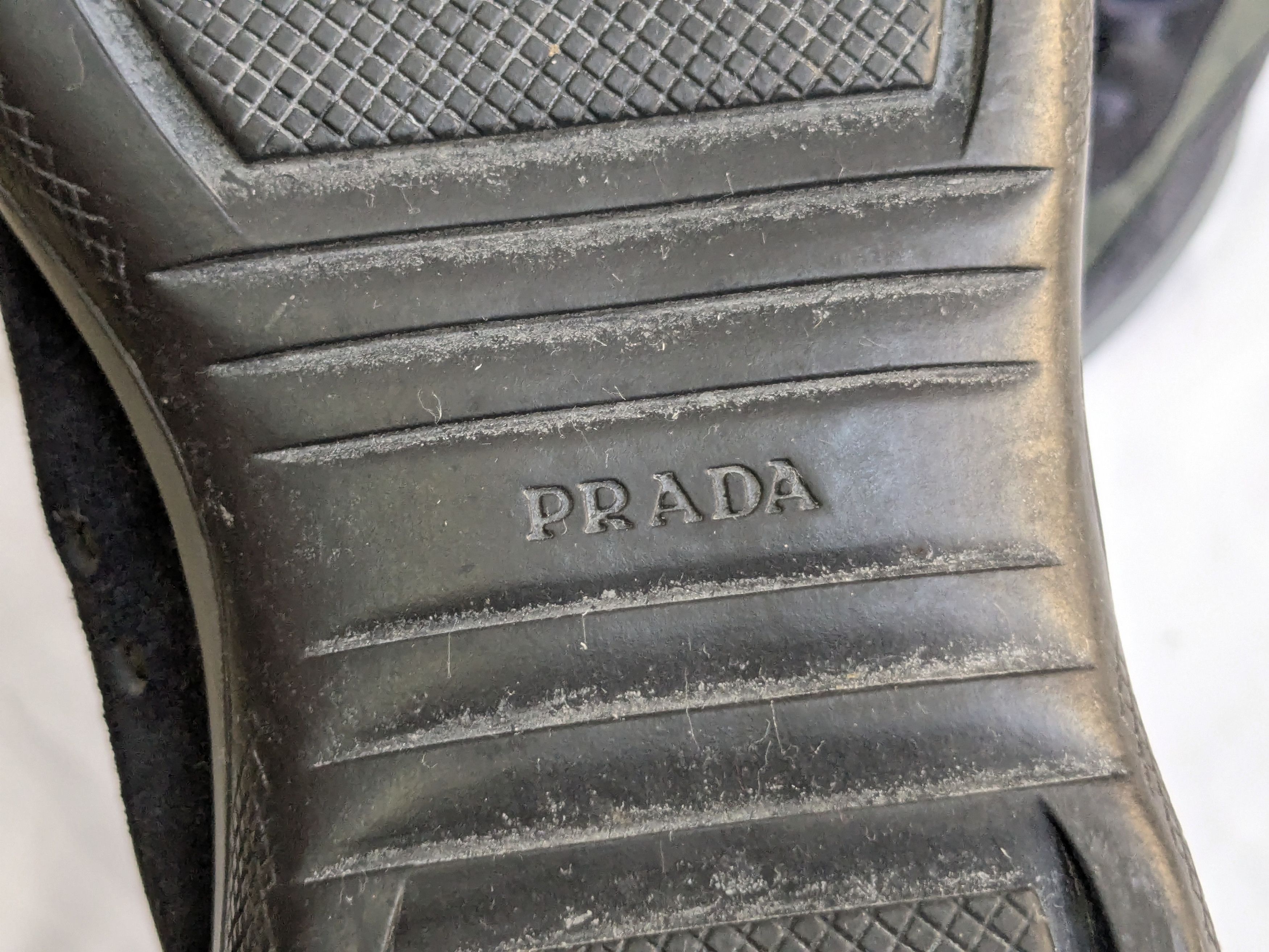Prada Prada America's Cup Sneakers Navy Blue 9.5 Low suede Size US 9.5 / EU 42-43 - 17 Thumbnail