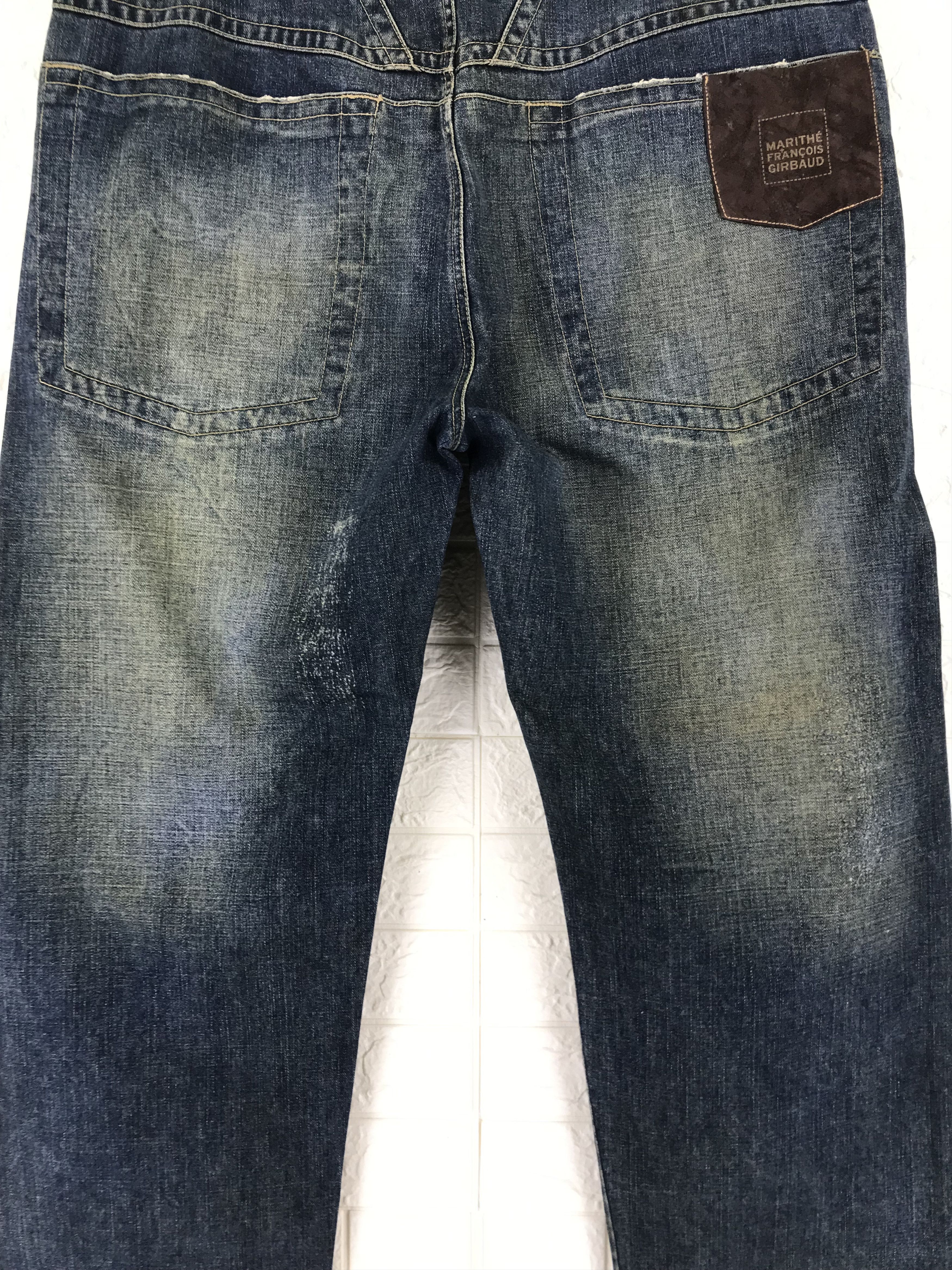 Marithe + Francois Girbaud Vintage Marithe Francois Firbaud Wide Baggy Jeans Size US 42 / EU 58 - 3 Thumbnail