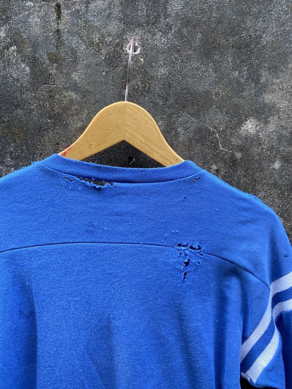 Vintage 90’s Thrashed US Air Force Faded Shirt Distressed Erd Grunge Size US M / EU 48-50 / 2 - 10 Thumbnail