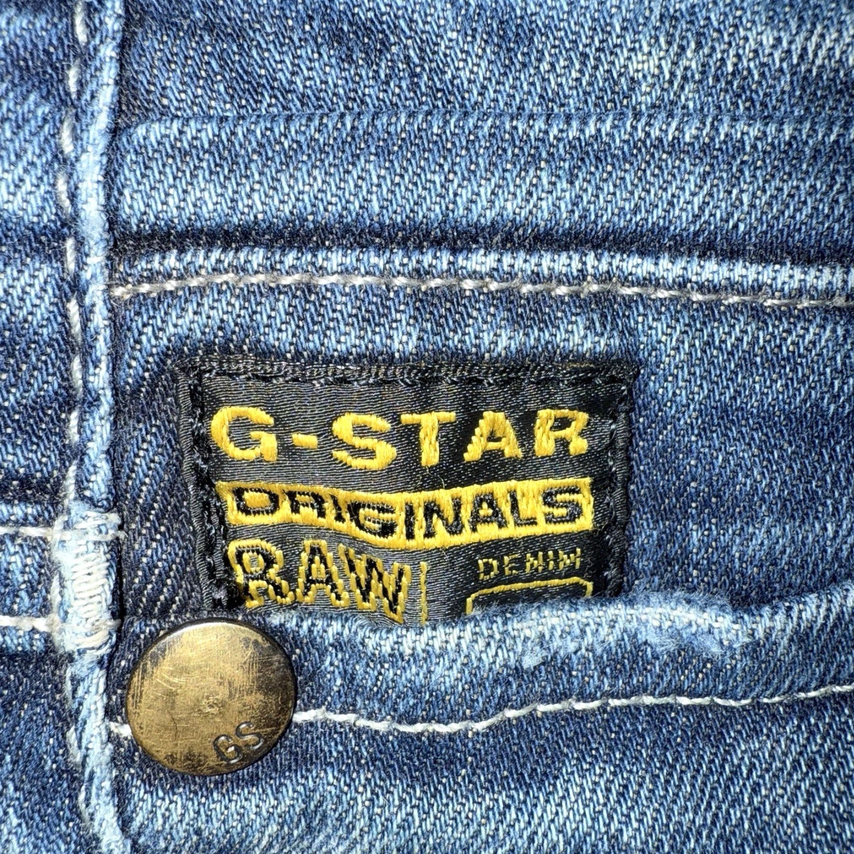 G-Star G-STAR RAW Originals Jeans Womens Crop Straight 26 x 26 Blue Star Theme Women Size 26" / US 2 / IT 38 - 4 Thumbnail