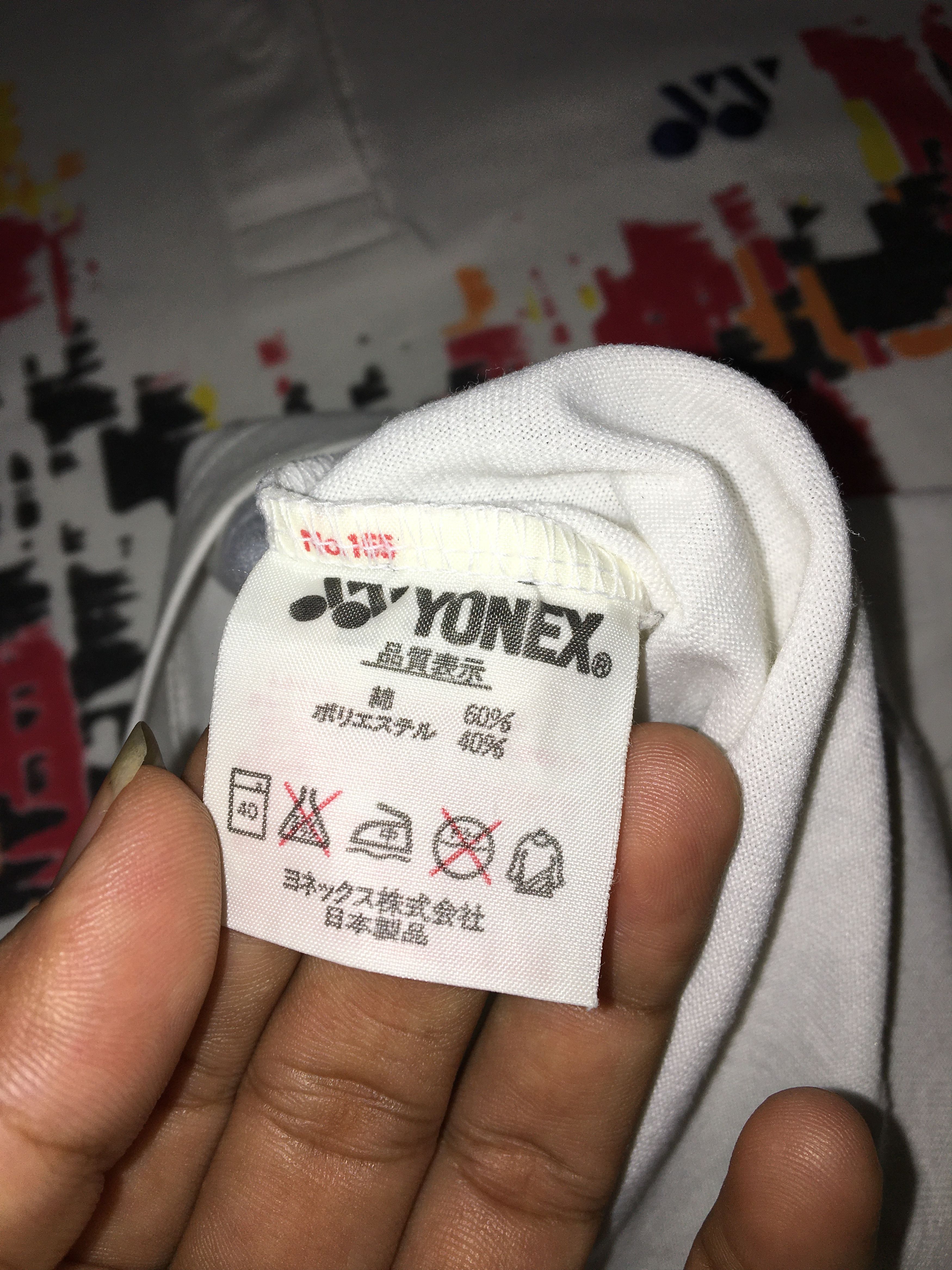 Vintage Vintage Polo Shirt Yonex Size US M / EU 48-50 / 2 - 6 Thumbnail