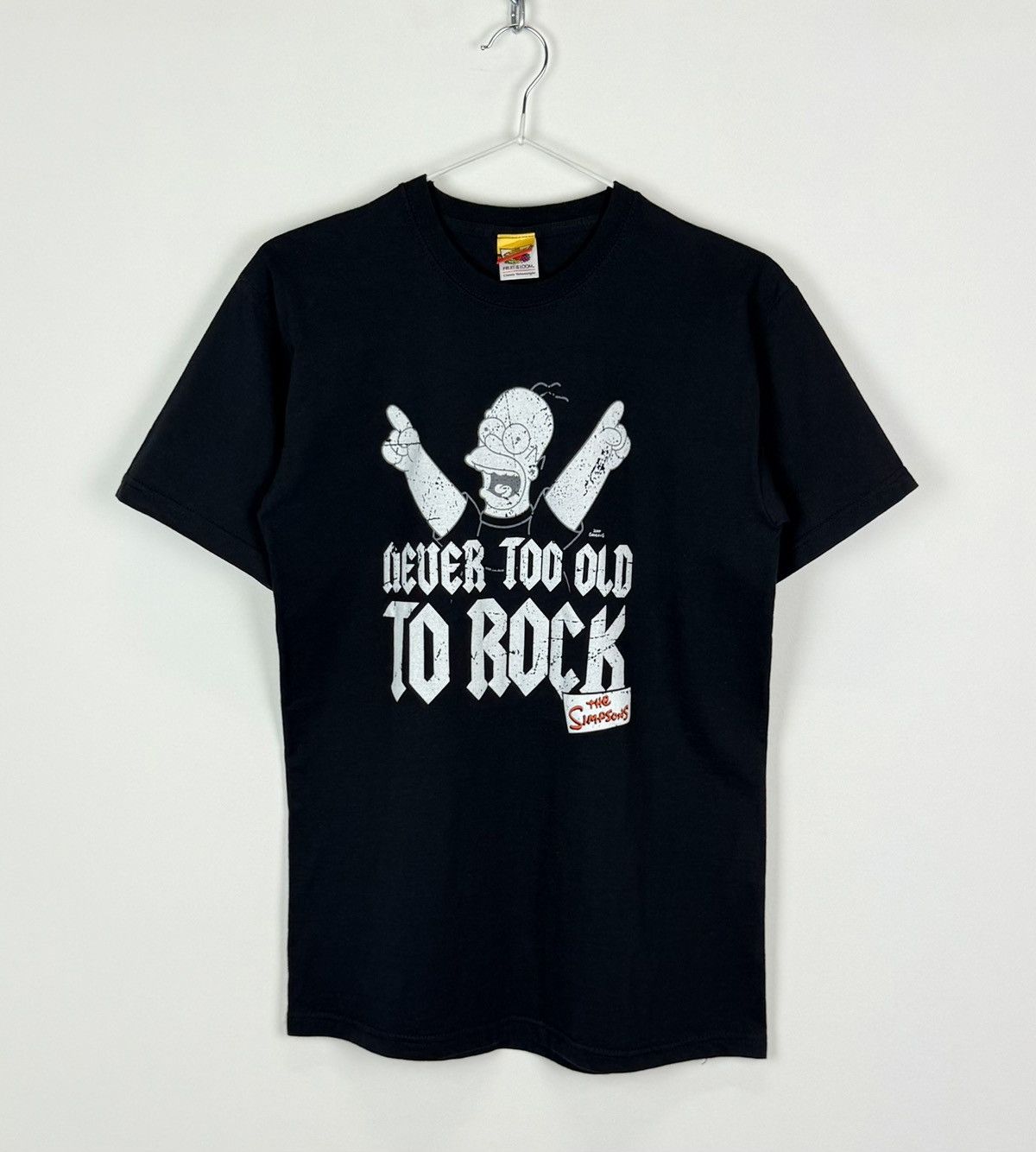 The Simpsons The Simpsons Never Too Old To Rock Short Sleeve T-shirt Size US S / EU 44-46 / 1 - 1 Thumbnail