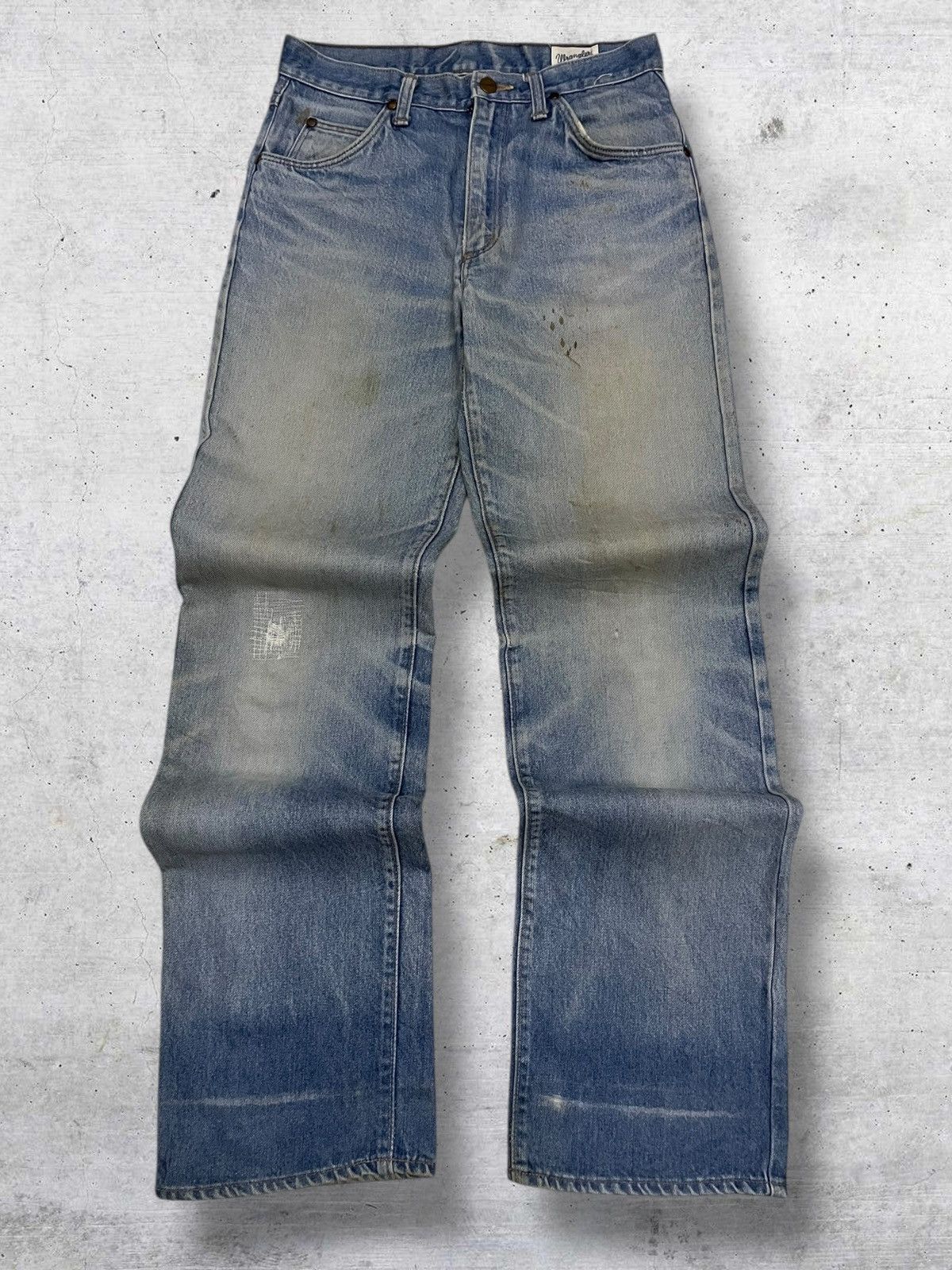 Wrangler VINTAGE WRANGLER DESIGNER OG MUDWASH DISTRESSED RUGGED DENIM Size US 29 - 1 Thumbnail