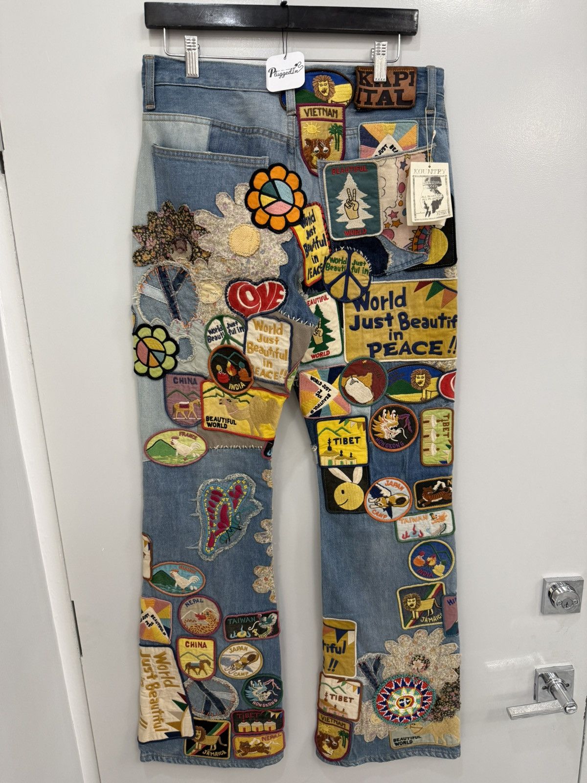 Kapital Kapital Kountry Denim Rat Flare Jeans Size US 32 / EU 48 - 4 Thumbnail