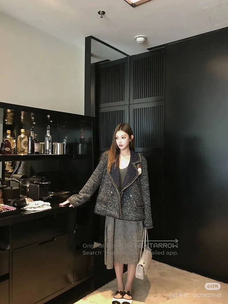 Chanel Chanel Ground Control Centre Series Silhouette Lapel Jacke Size XS / US 0-2 / IT 36-38 - 9 Thumbnail