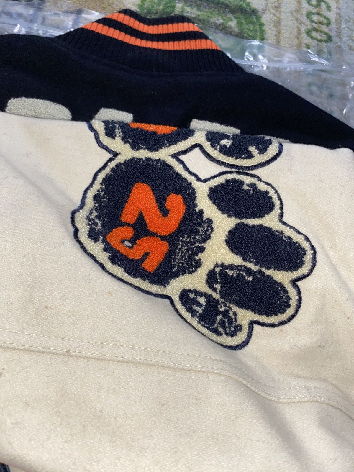 Palace Palace Tora Tora Varsity Jacket Navy | Grailed