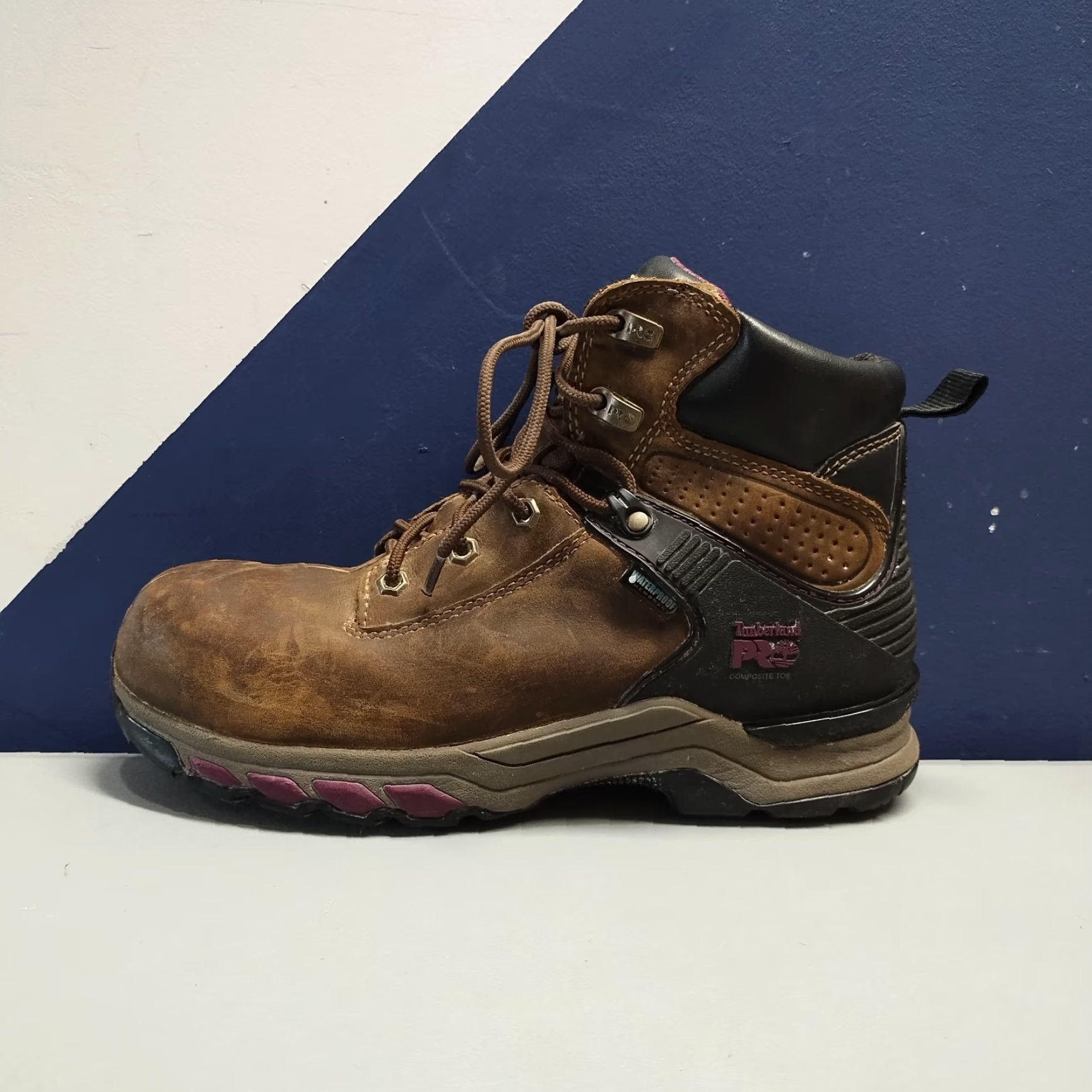 Timberland Timberland Pro Hypercharge 6" Work Boots Womens US 9.5 Multi Waterproof A24W8 Boots Womens Size 9.5 Multicolor Waterproof Timberland Pro A24W8 Size US 10 / IT 40 - 4 Thumbnail