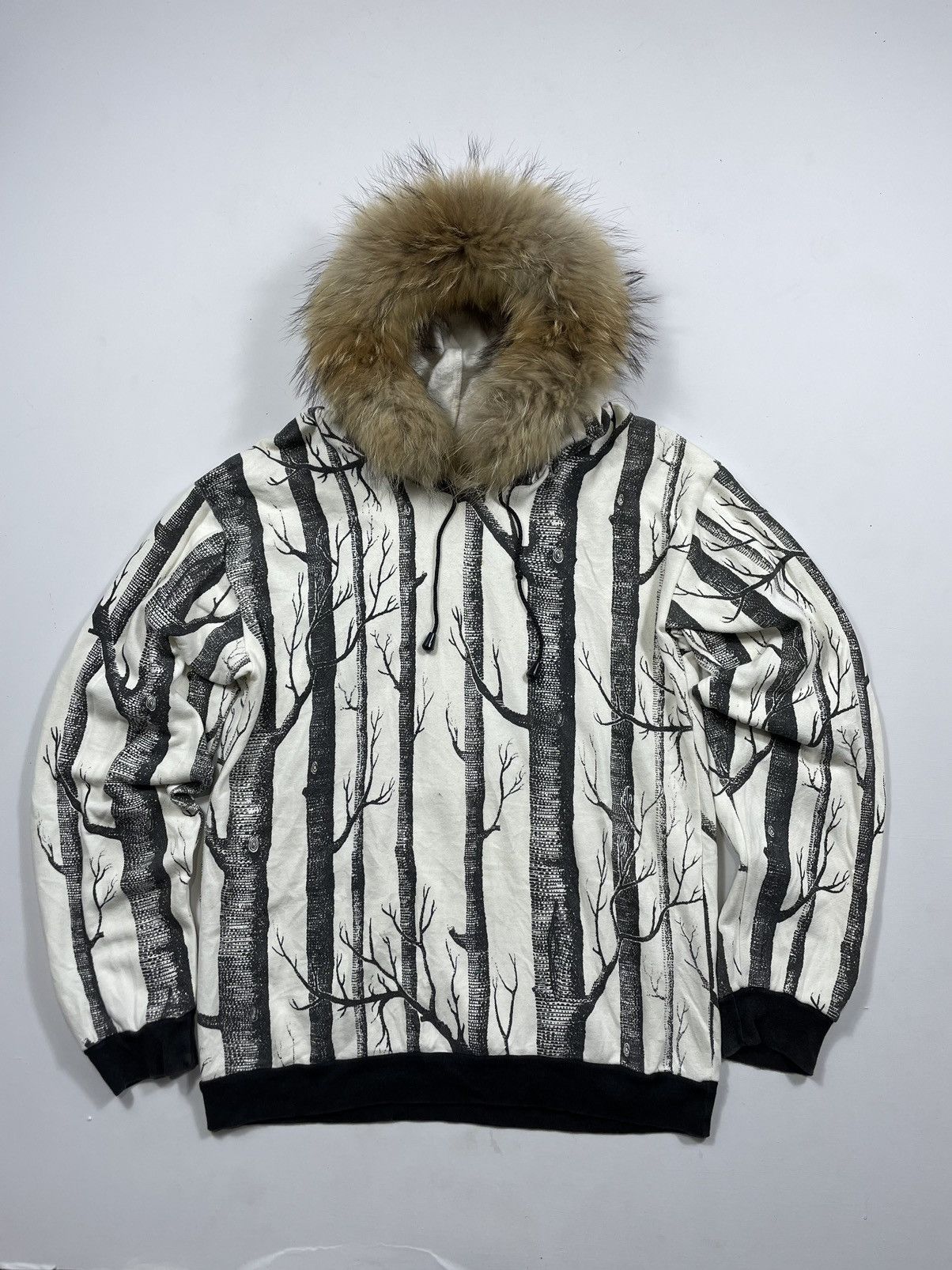 If Six Was Nine × Japanese Brand × Le Grande Bleu (L.G.B.) Japanese-Pattern forest furhoodie style lgb ifsixwasnine Size US M / EU 48-50 / 2 - 1 Thumbnail