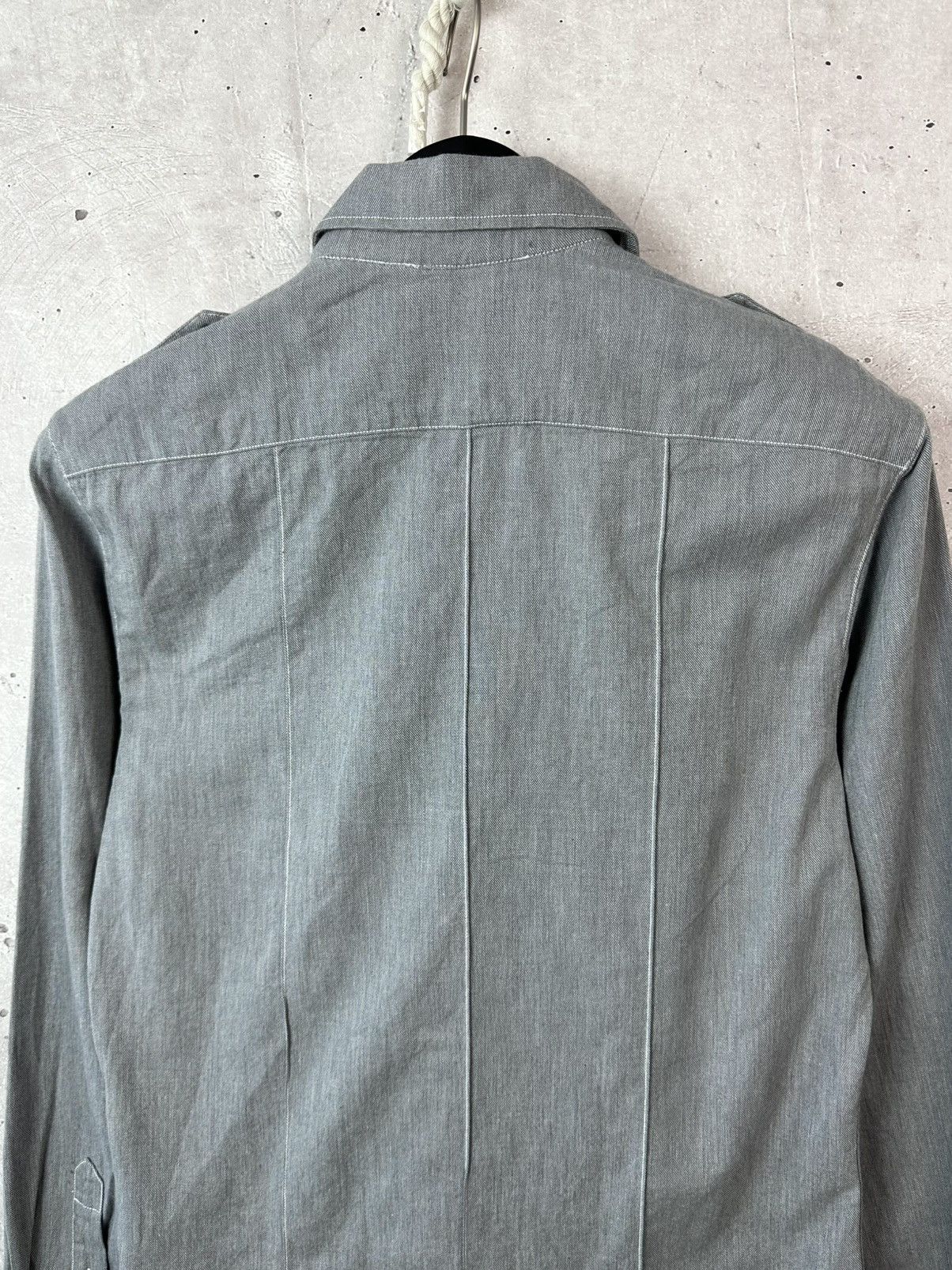 Eddie Bauer New Blauer Grey Cotton Long Sleeve With Straps Shirt Size US S / EU 44-46 / 1 - 9 Thumbnail