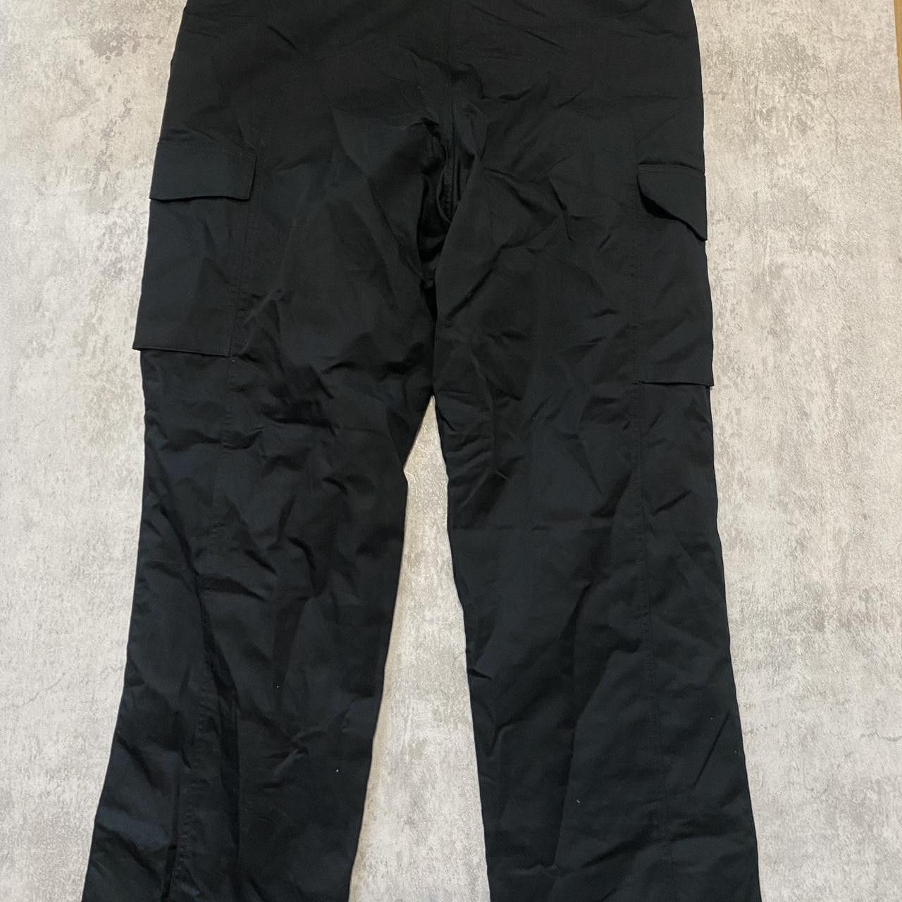 Other Black cargo trousers rap hip hop baggy Vintage y2k black Size US 38 / EU 54 - 2 Thumbnail