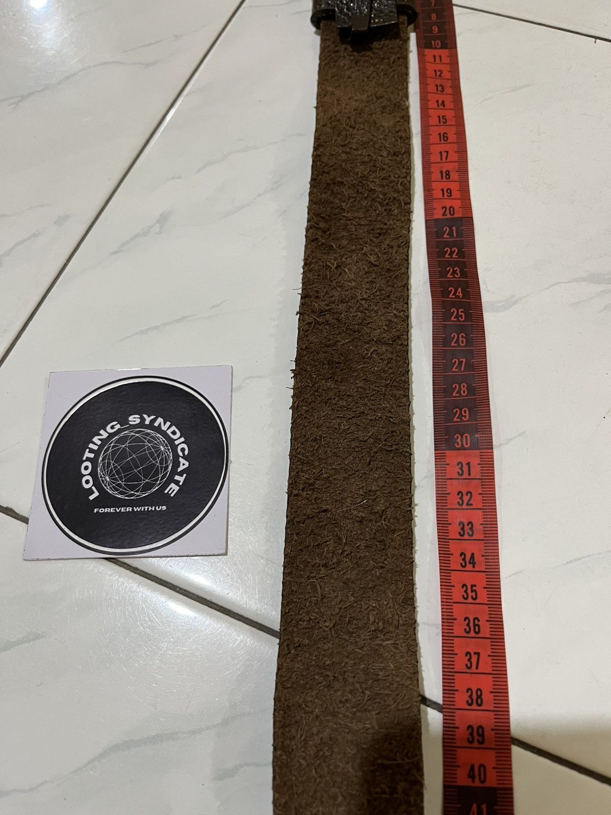 Gucci 🔥 Gucci Leather Belt Size ONE SIZE - 6 Thumbnail