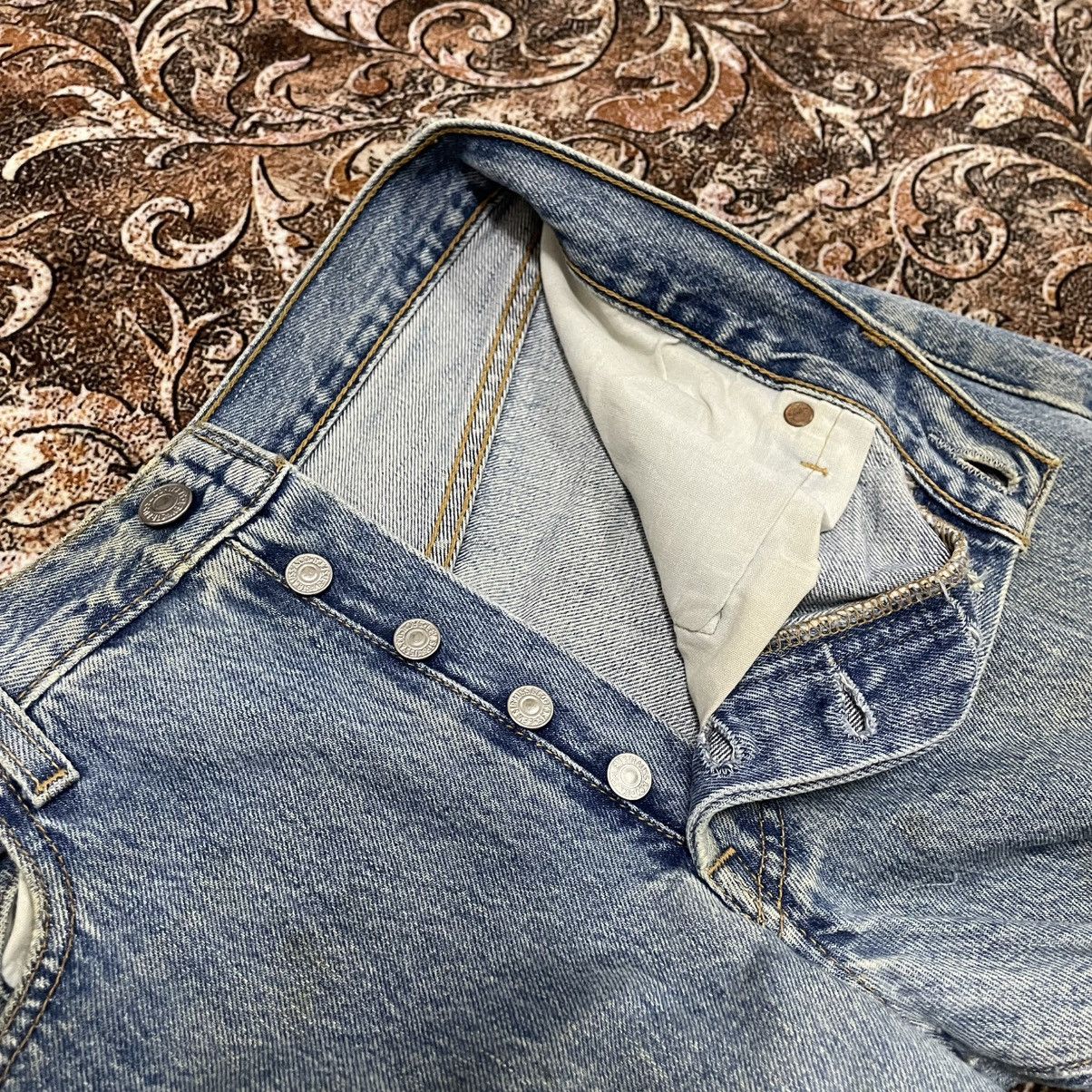 Levi's Vintage Clothing 🔥Vintage Levis 501 Stoned Washed Distress Dirty Denim Jeans Size US 34 / EU 50 - 13 Thumbnail