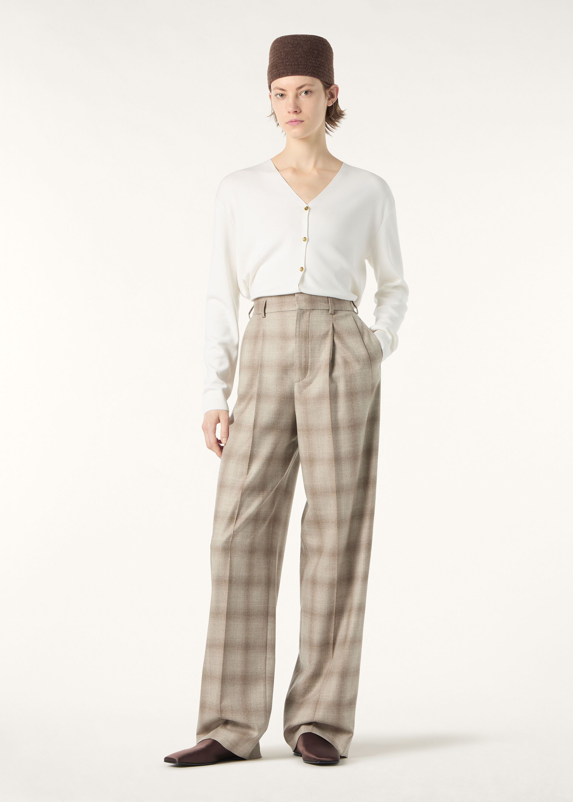 Loro Piana os11x0326 FRW1195 Hector Pant in Light Brown Size 28" / US 6 / IT 42 - 2 Thumbnail