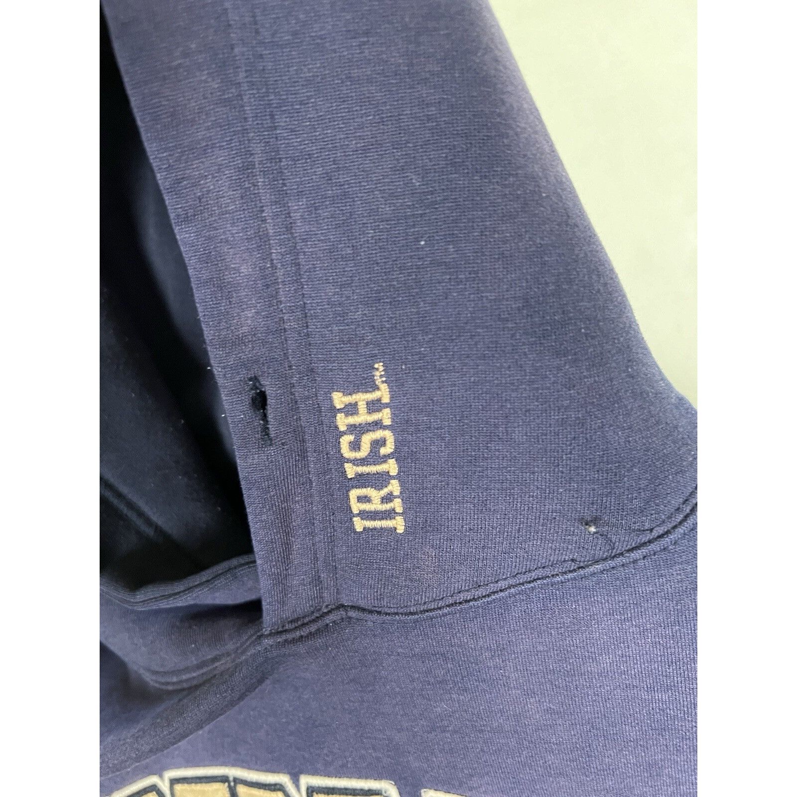 Colosseum Athletics Vintage Notre Dame Fighting Irish Hoodie Sweatshirt Size L E Size US L / EU 52-54 / 3 - 10 Thumbnail