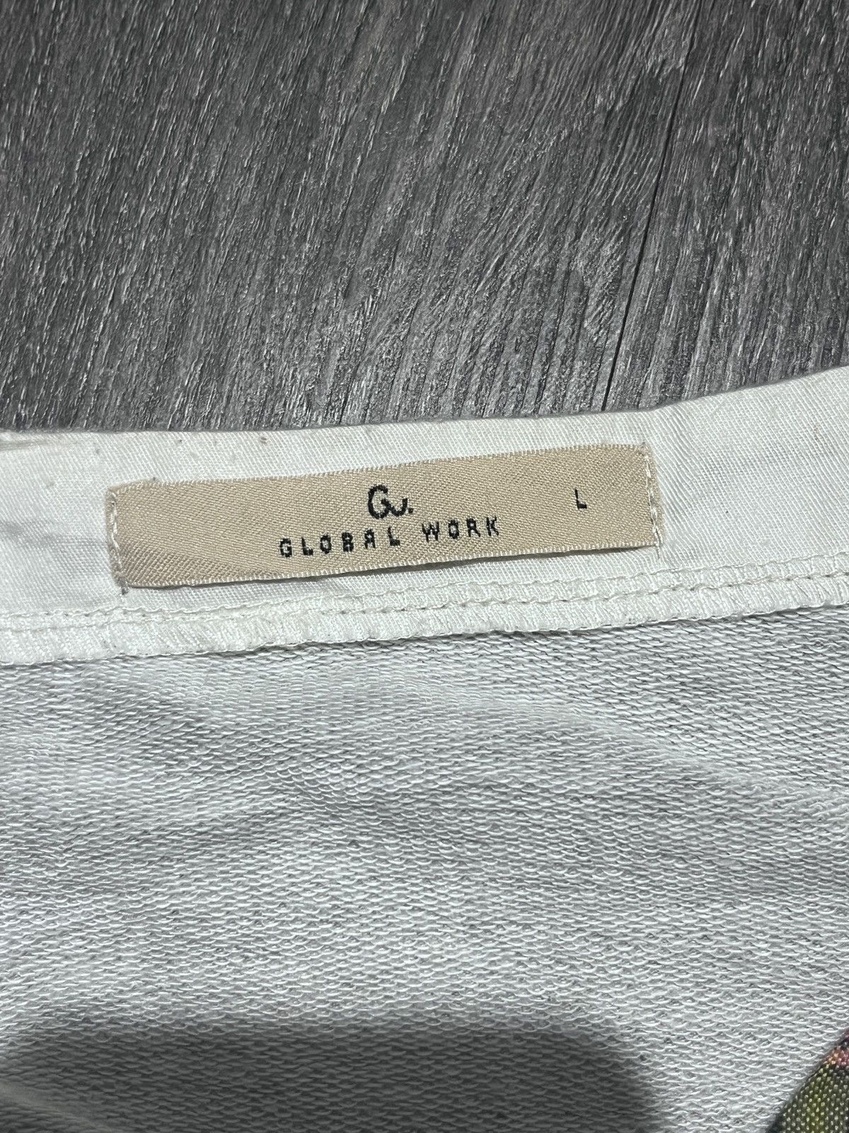 Global Work × Japanese Brand Fusion Flannel and Sweatshirt Global Work Size US L / EU 52-54 / 3 - 5 Thumbnail