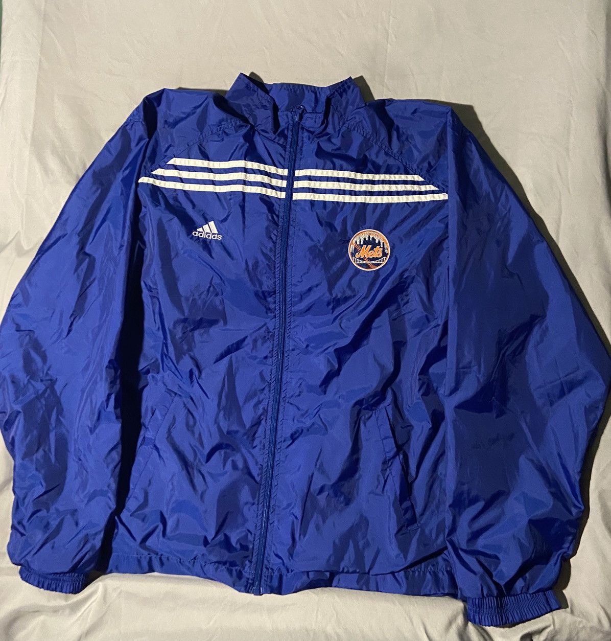 MLB Vintage New York Mets Adidas Windbreaker Size US L / EU 52-54 / 3 - 1 Thumbnail