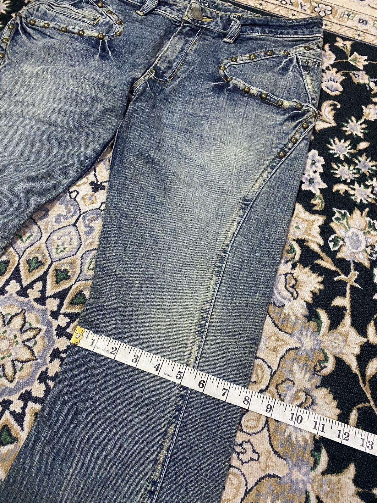 Japanese Brand Japanese brand Flare pants Size US 32 / EU 48 - 7 Thumbnail