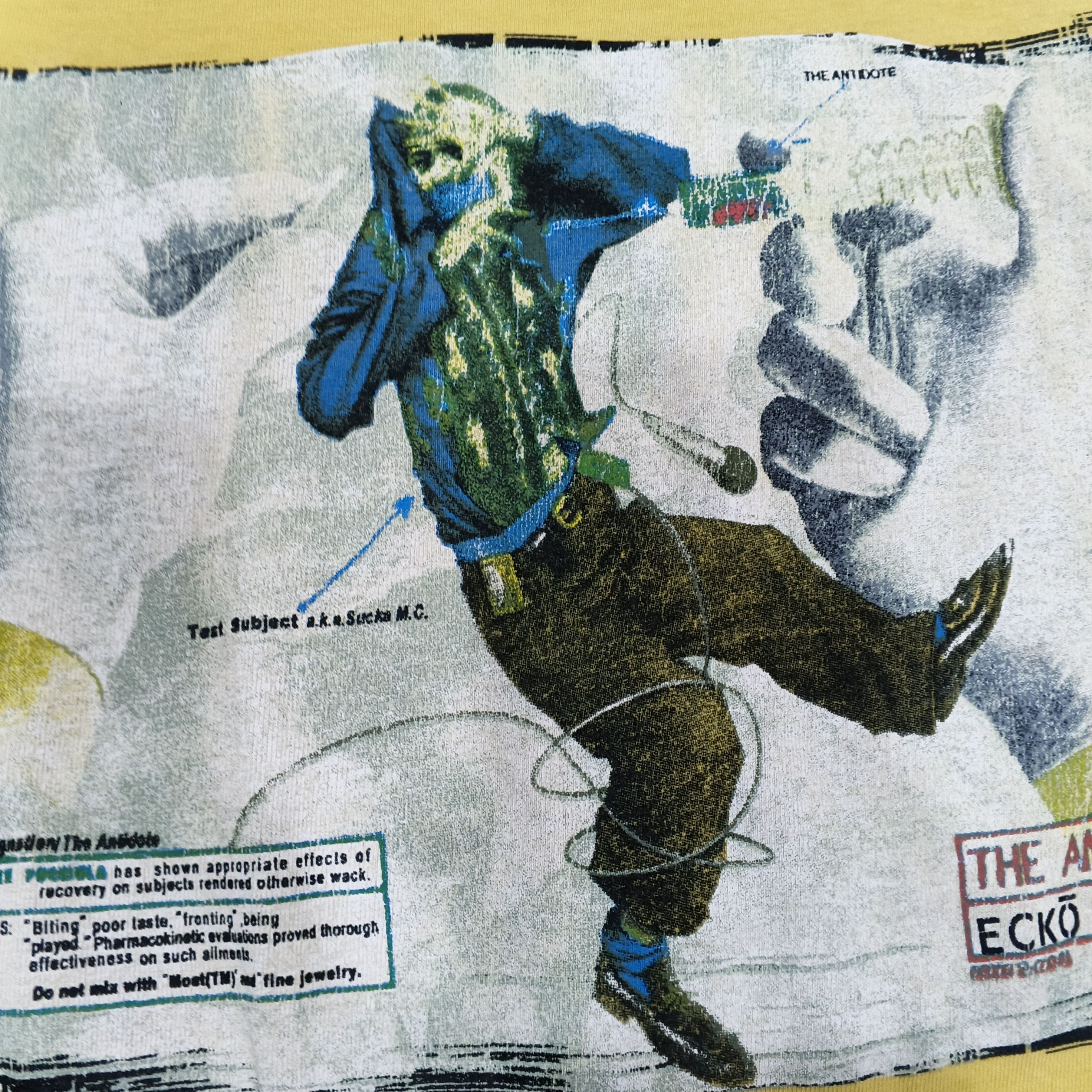 Ecko Unltd. Vintage y2k Ecko Unltd " The Antidote " Photo Tee Size US XL / EU 56 / 4 - 4 Thumbnail