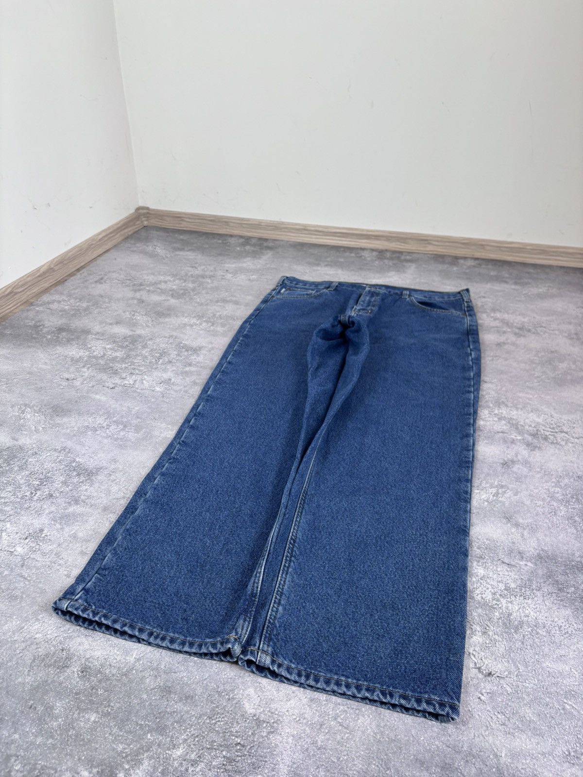 Carhartt Carhartt Men’s Denim Jeans Blue Flannel Plaid Lining Size US 38 / EU 54 - 9 Thumbnail