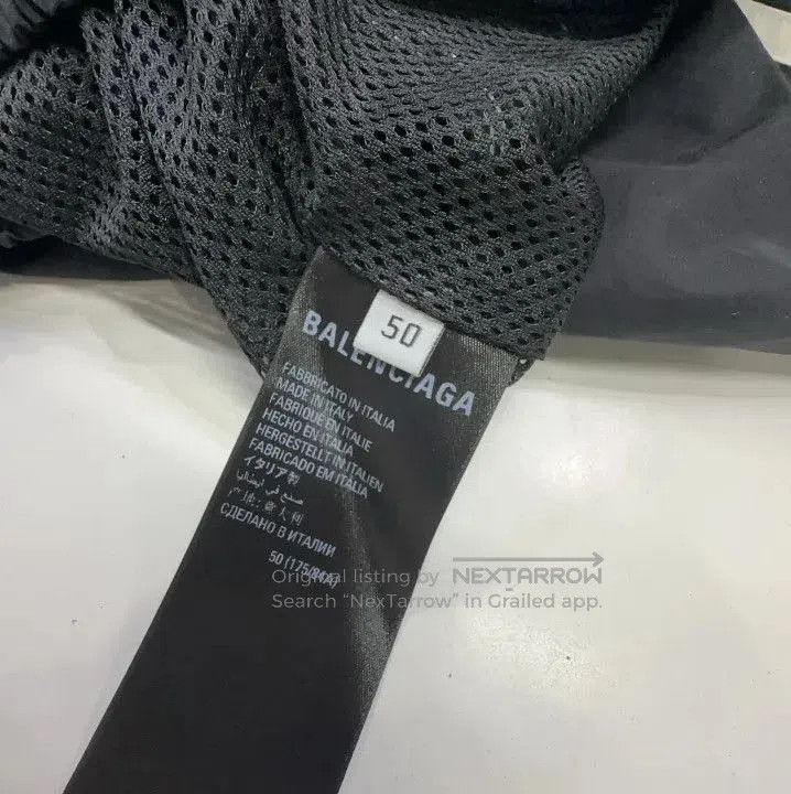 Balenciaga Balenciaga x Adidas Black Logo Striped Shorts. Size US 34 / EU 50 - 4 Thumbnail