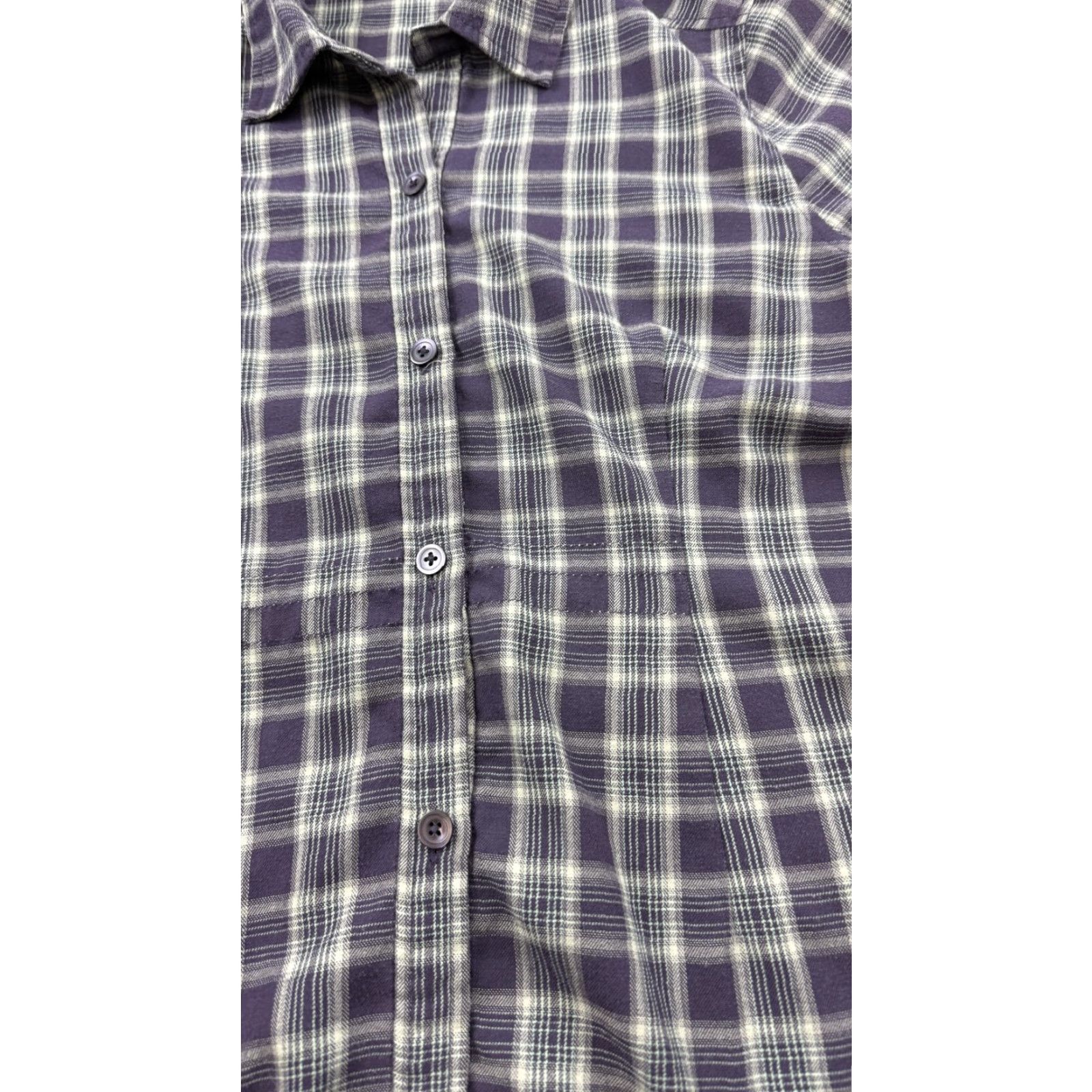 Royal Robbins Royal Robbins Shirt Mens Large Plaid Button Up Outdoor Hiking Flannel Purple Size US L / EU 52-54 / 3 - 3 Thumbnail