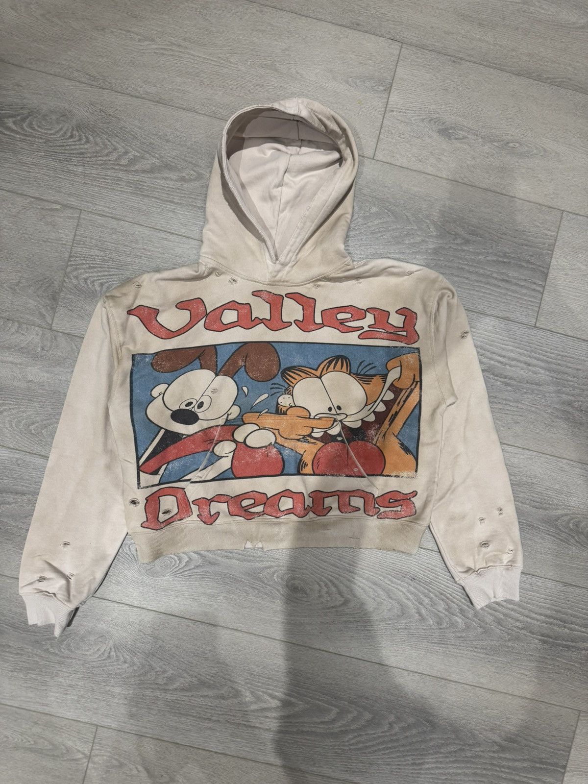 Designer × Vintage Baggy Valley Dreams Sunday Pullover Hoodie by Valelives Size US M / EU 48-50 / 2 - 1 Thumbnail
