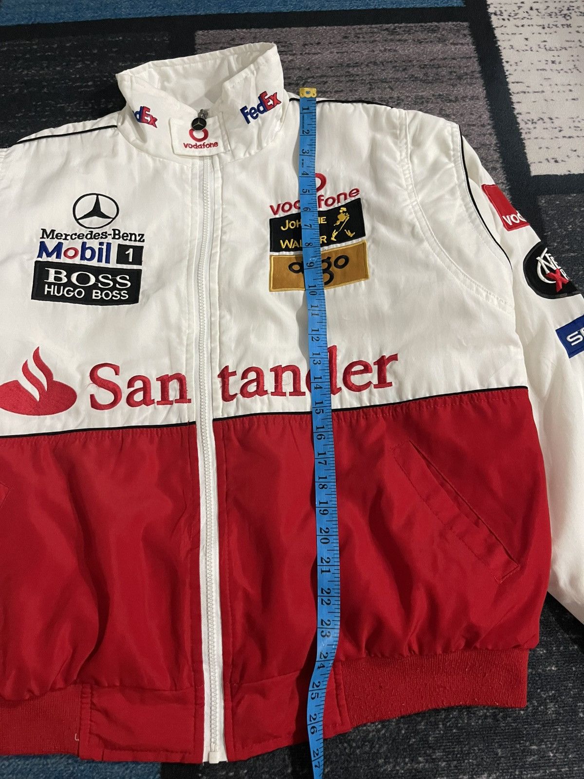 Mercedes-Benz Vintage Mercedez Benz Mc Laren Vodafone Racing Jacket Size US XL / EU 56 / 4 - 12 Thumbnail