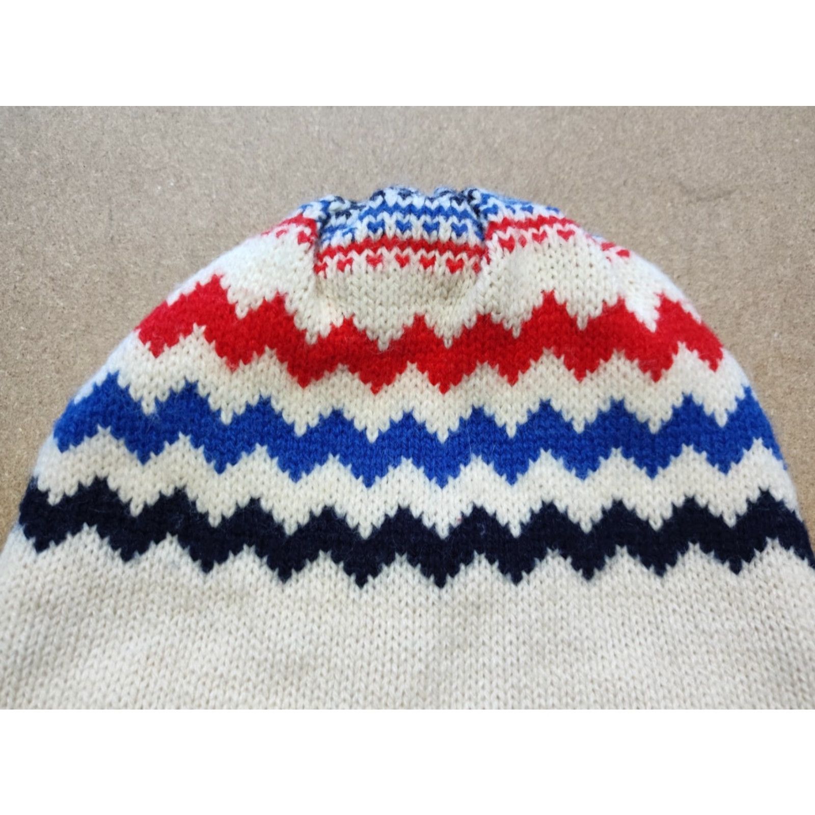 Vintage Anba Beanie Hat One Size Knit Wool Lightweight Vintage Unisex Adults Outdoor Ski Style Mens Womens Size ONE SIZE - 4 Thumbnail