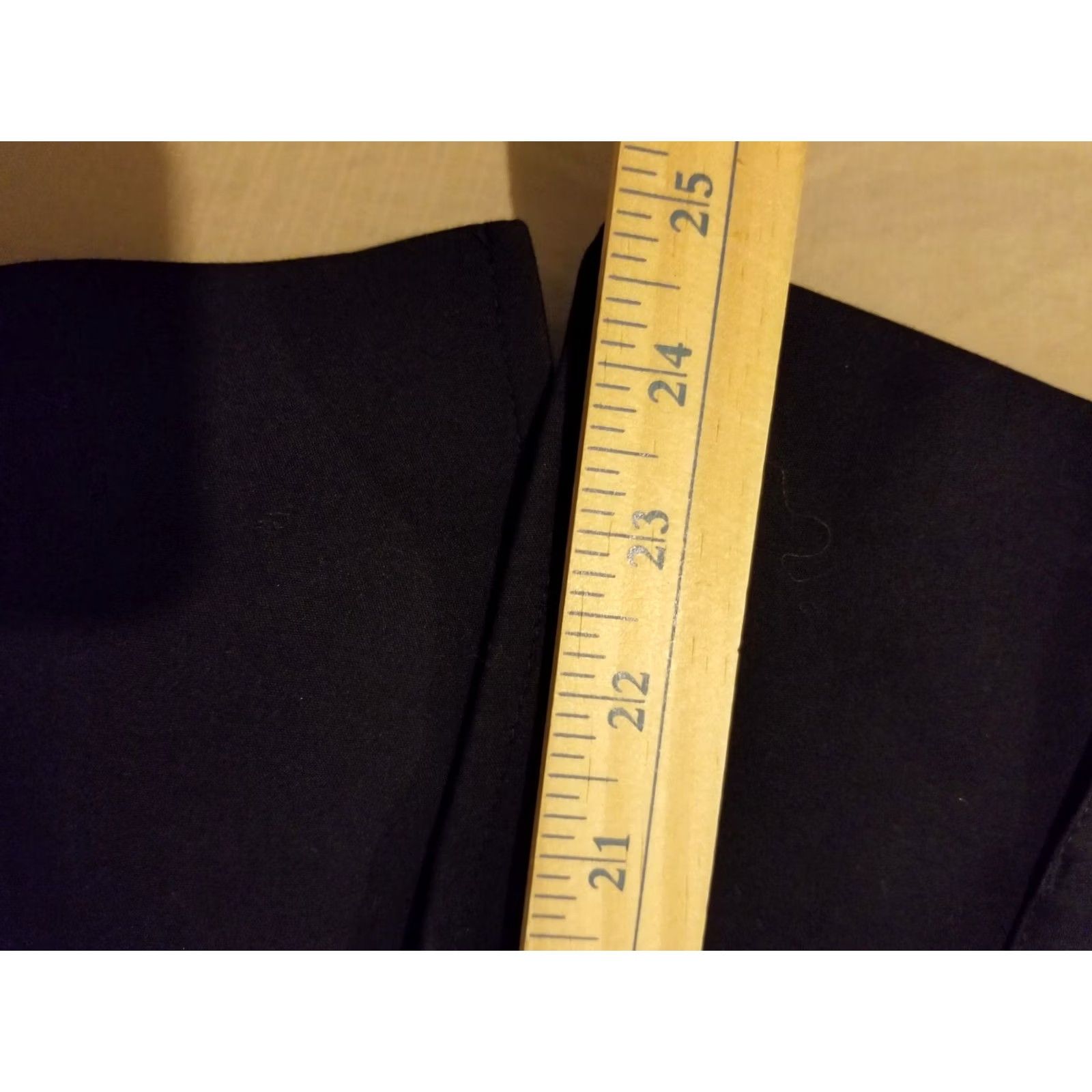 Ann Taylor Womens Ann Taylor Sports Jacket Blazer 4 Black Cotton Size S / US 4 / IT 40 - 6 Thumbnail