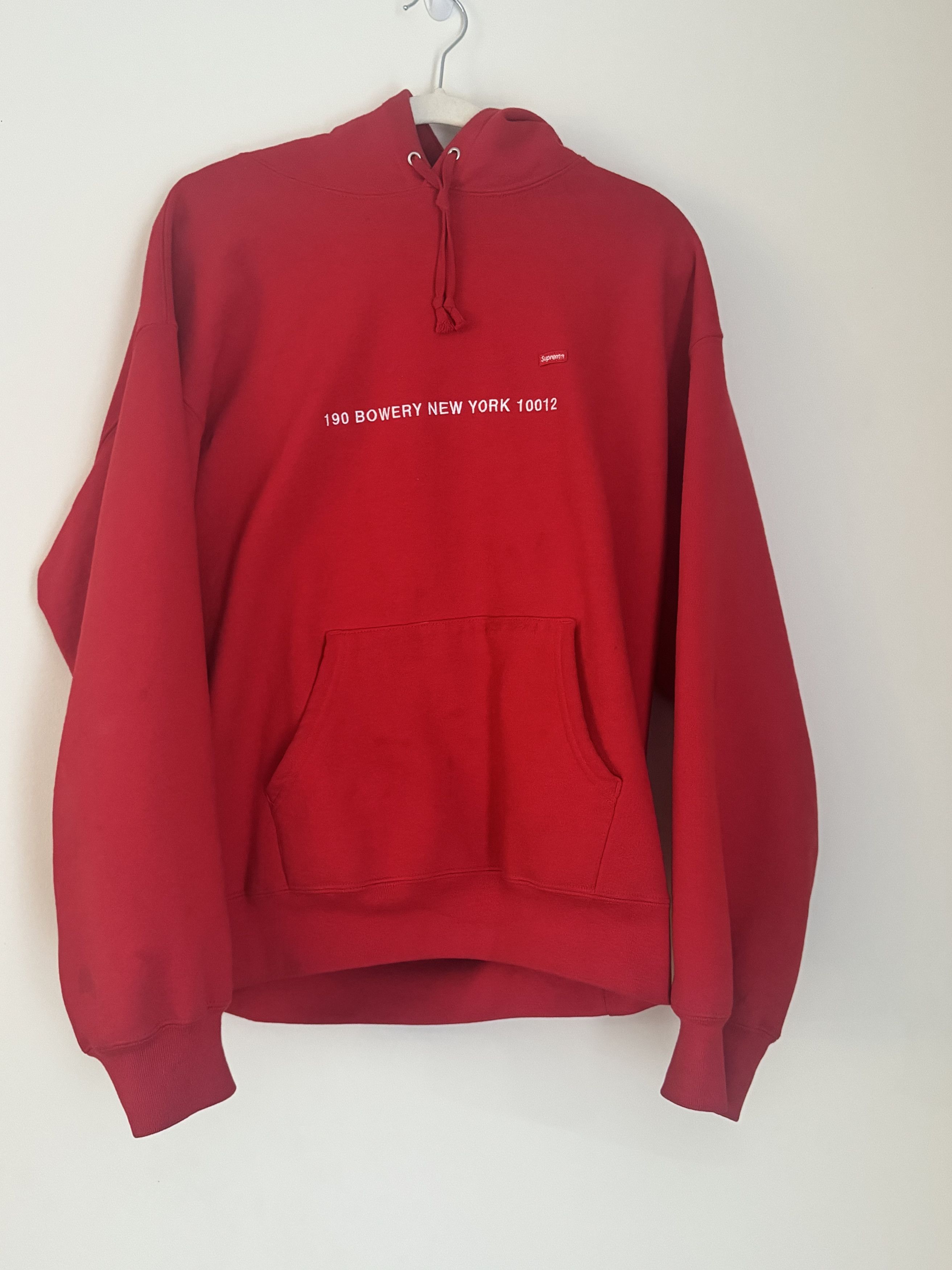 Supreme Supreme Small Box Hooded Sweatshirt (New York City shop) Size US L / EU 52-54 / 3 - 1 Thumbnail