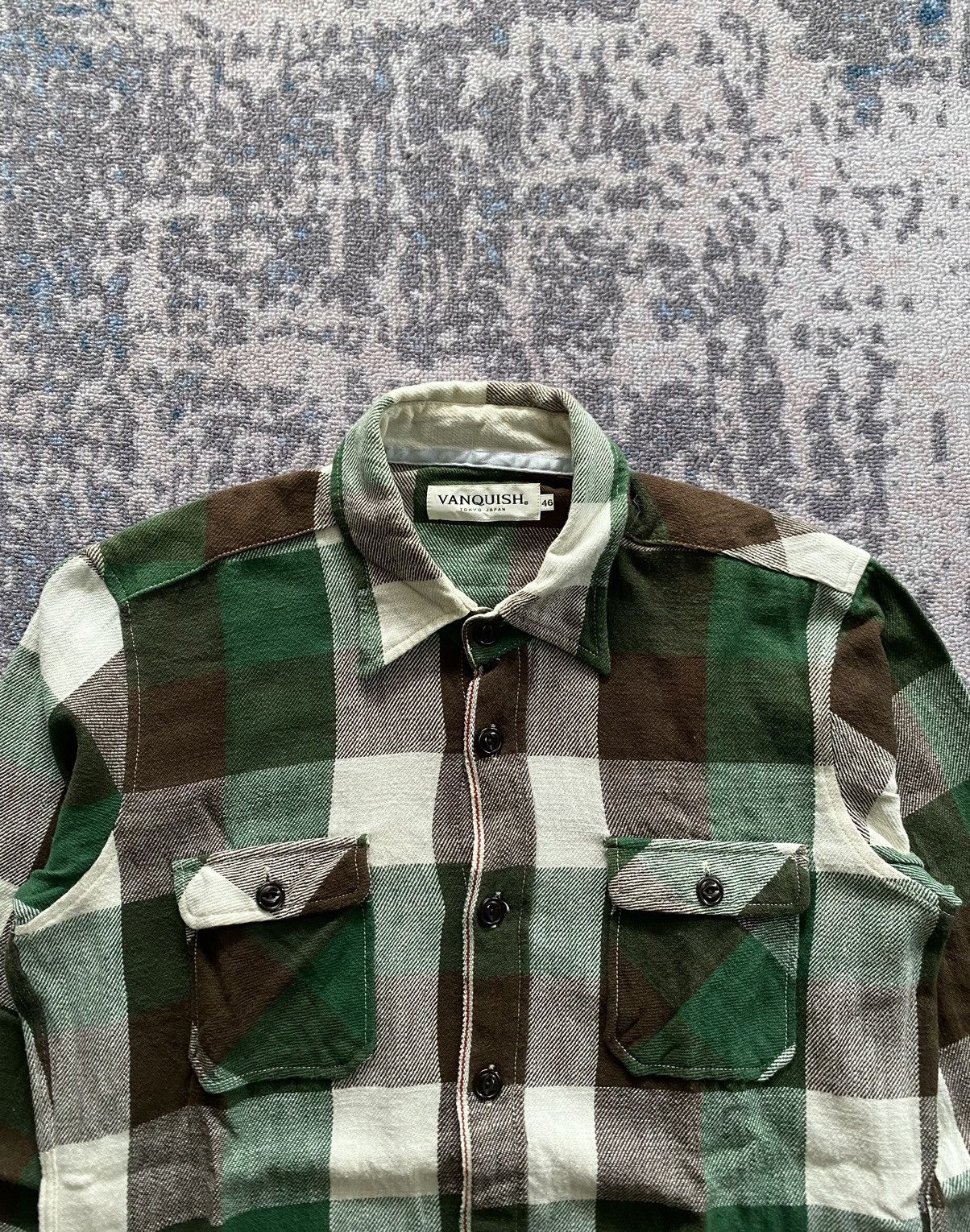 Japanese Brand × Vanquish Vanquish Plaid Button Up shirt Size US M / EU 48-50 / 2 - 3 Thumbnail
