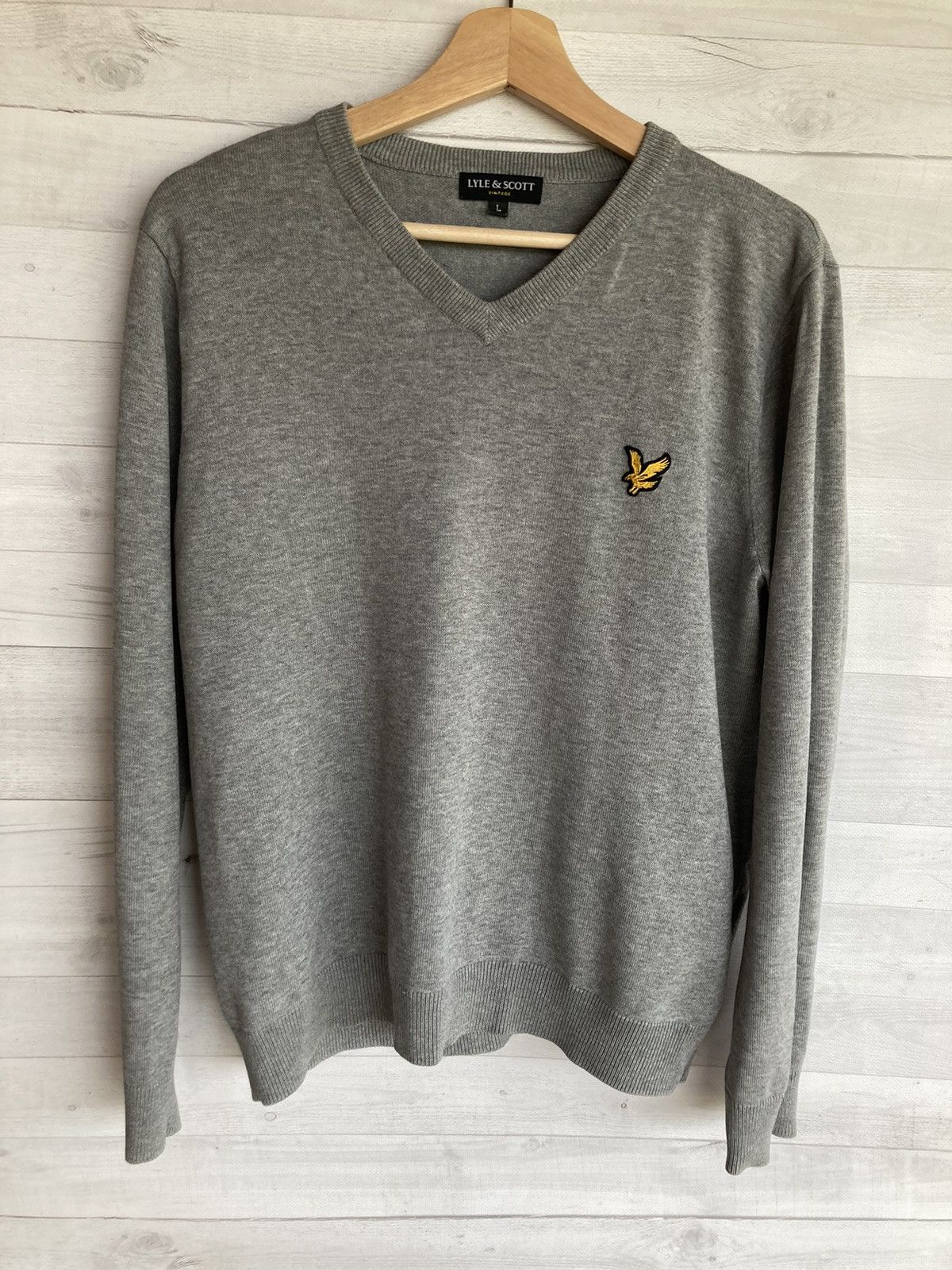 Lyle & Scott Lyle & Scott vintage basic sweatshirt Size US L / EU 52-54 / 3 - 1 Thumbnail