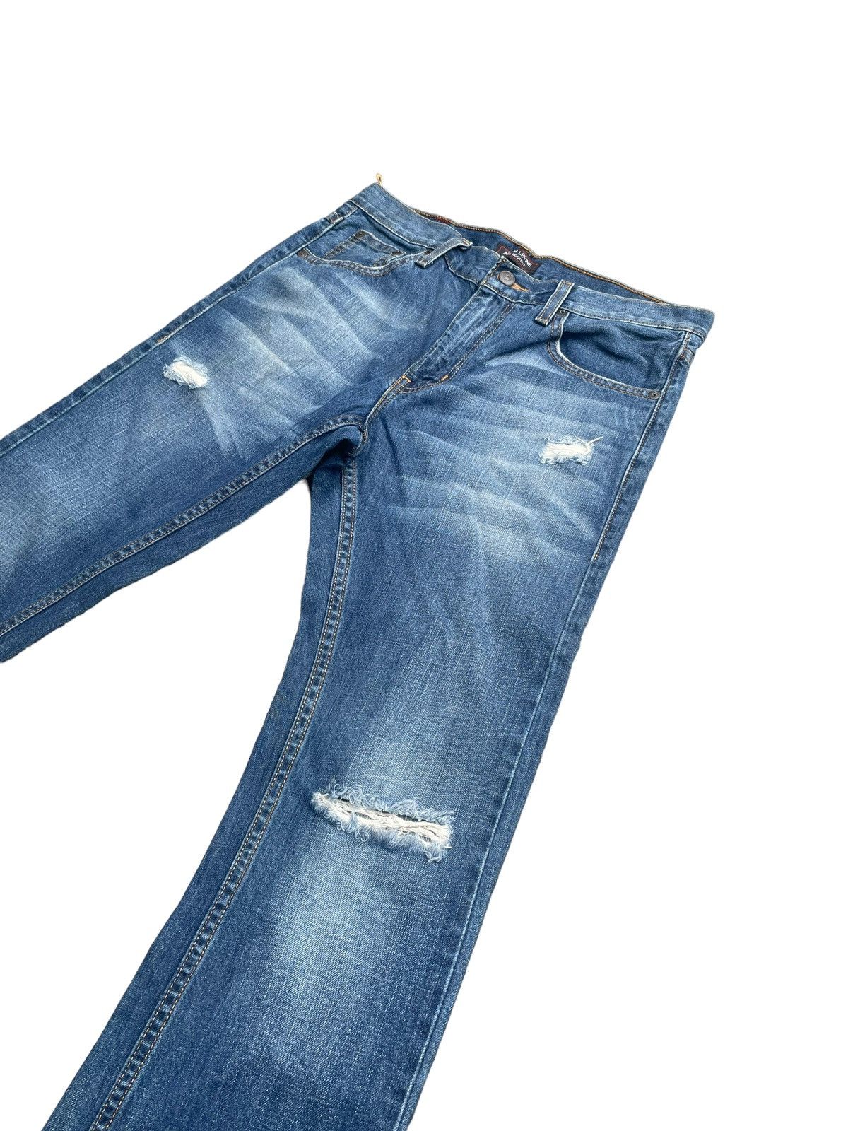Adam Levine Adam Levine The Bootcut Distresed Denim Size US 32 / EU 48 - 2 Thumbnail