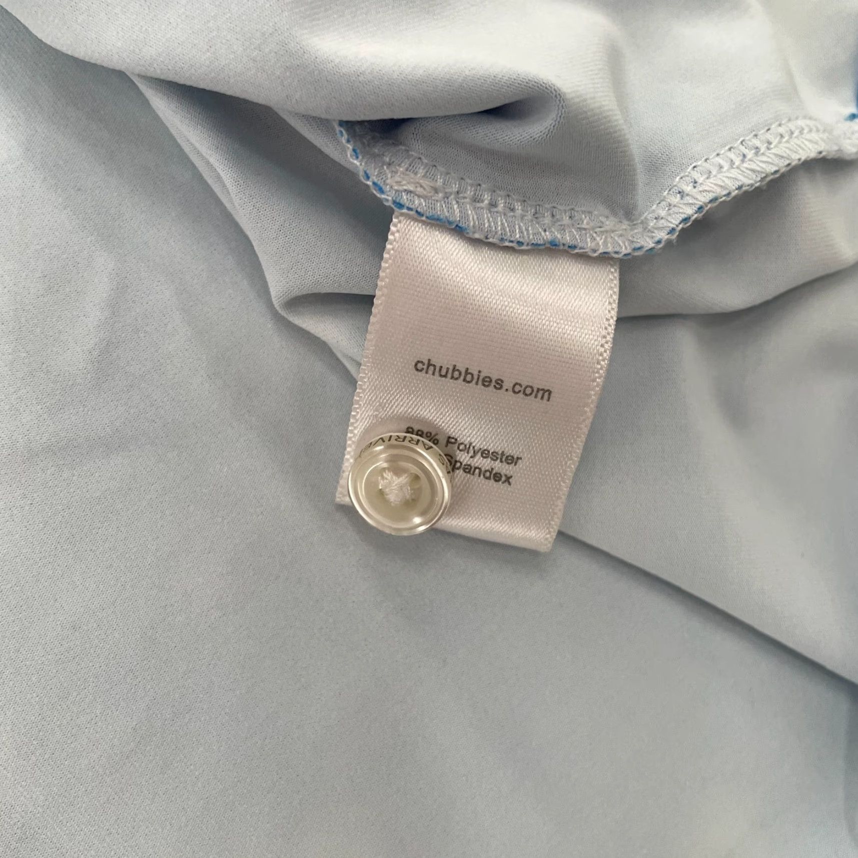 Chubbies Chubbies Shirt Adult Polo Performance Short Sleeve Mens M Blue Size US M / EU 48-50 / 2 - 6 Thumbnail
