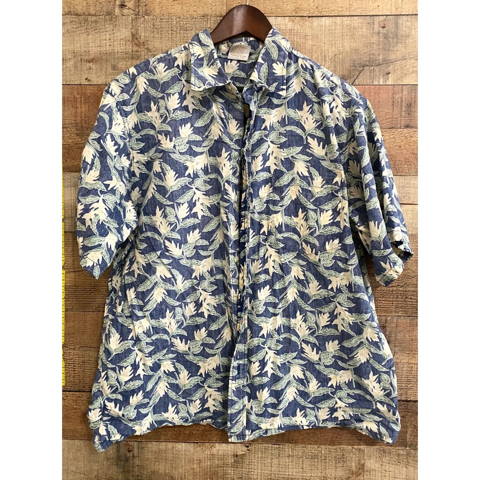 Vivobarefoot Go Barefoot: "A HAWAIIAN TRADITION" Short Sleeve 100% Cotton MEN XL Size US 36 / EU 52 - 2 Thumbnail