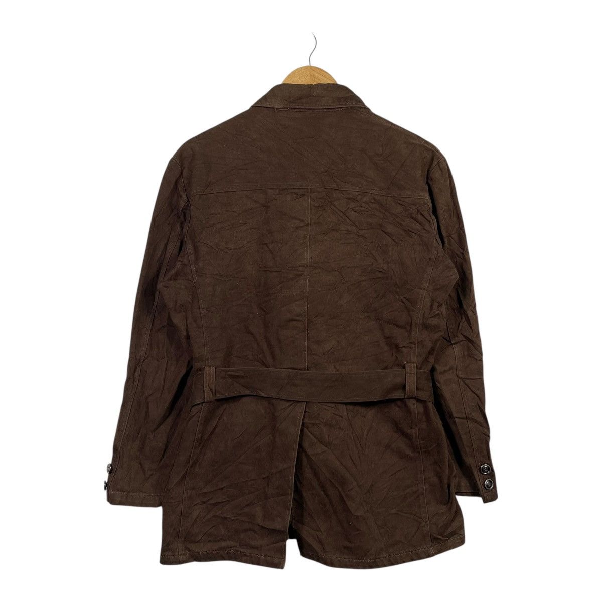 Vintage Savage George Custer & Co Brown Field Jacket Belted Safari Size US M / EU 48-50 / 2 - 4 Thumbnail