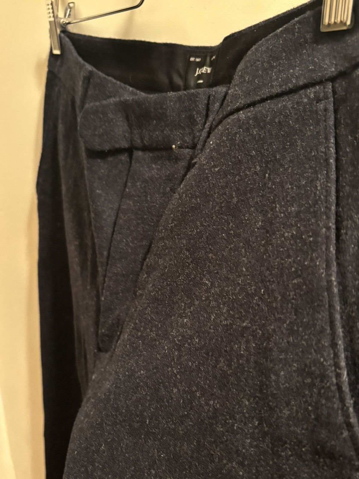 J.Crew Wool Pleated Pants Size US 32 / EU 48 - 3 Thumbnail