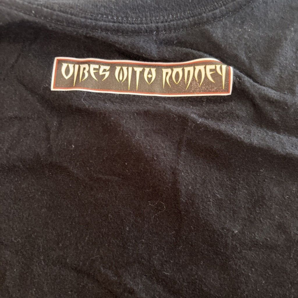 Alstyle AlStyle Vibes With Ronnie Black Photo T-Shirt Size L Size US L / EU 52-54 / 3 - 6 Thumbnail