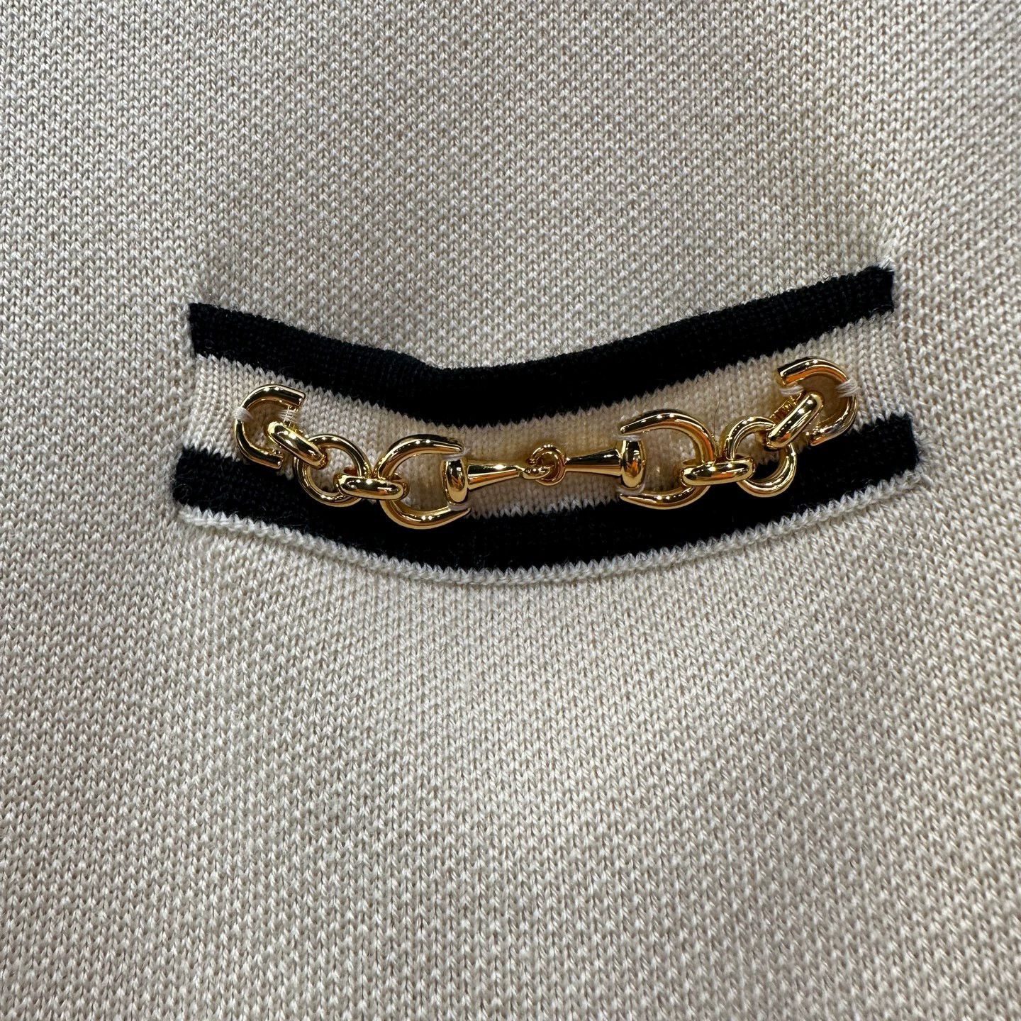 Gucci Gucci Horsebit mar74 Wool Short Sleeve Dress S Size S / US 4 / IT 40 - 6 Thumbnail