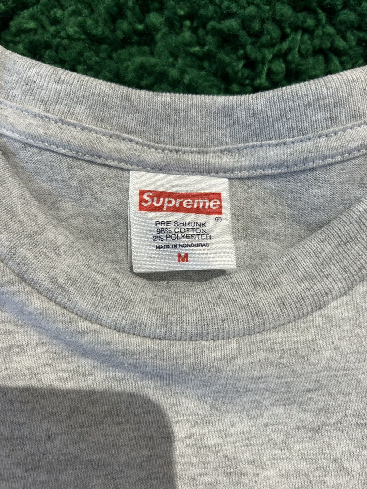 Supreme Supreme Tera Patrick Collegiate Tee Ash Grey Size US S / EU 44-46 / 1 - 3 Thumbnail