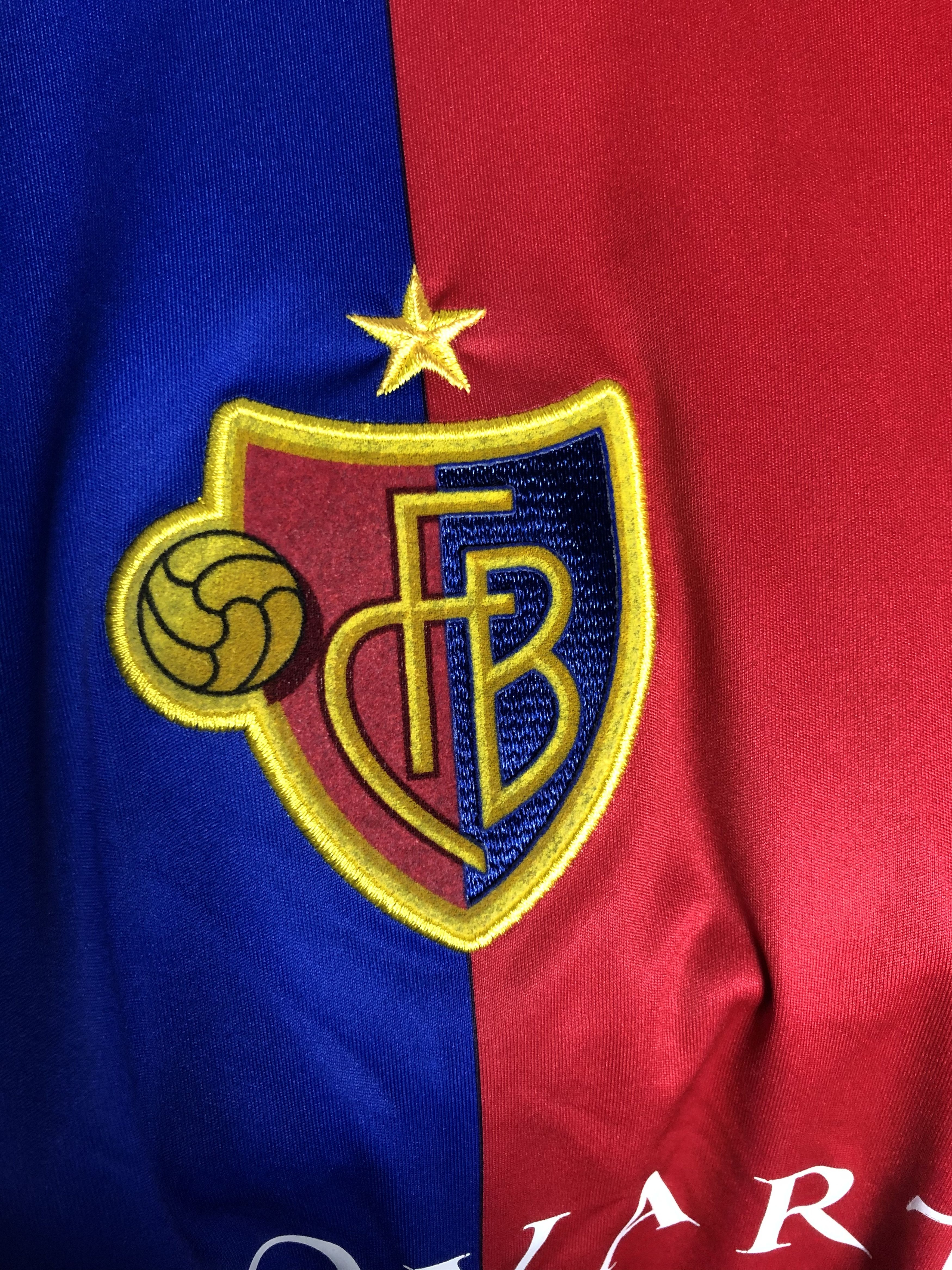 Vintage Adidas Basel 2013 2014 Home Soccer Jersey Football Shirt Size US S / EU 44-46 / 1 - 6 Thumbnail