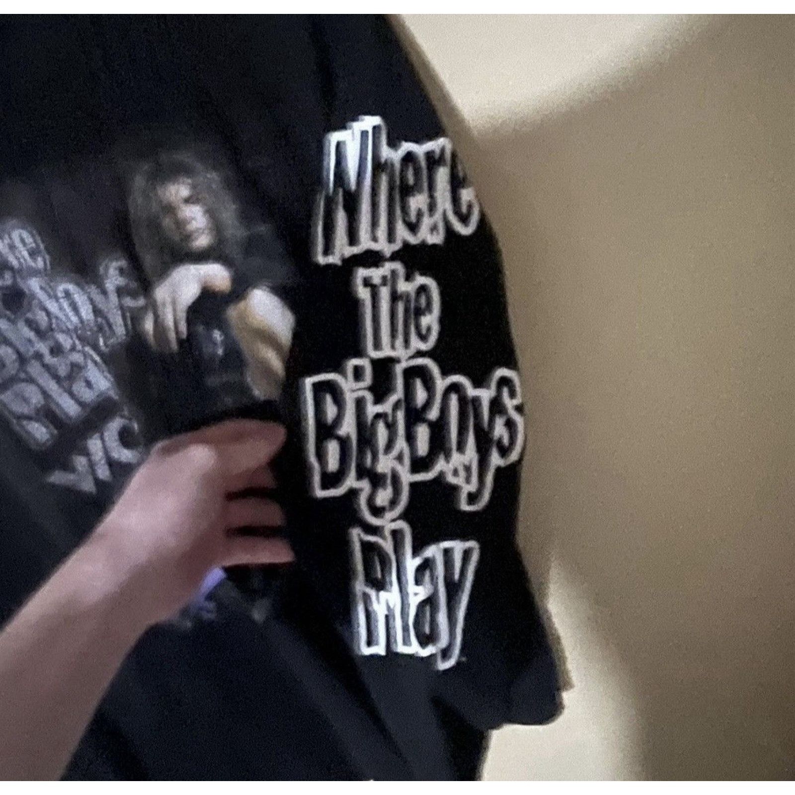 WCW/nWo 1998 Wcw Raven Wresling grail Long Sleeve Shirt Mens Small Size US S / EU 44-46 / 1 - 4 Thumbnail