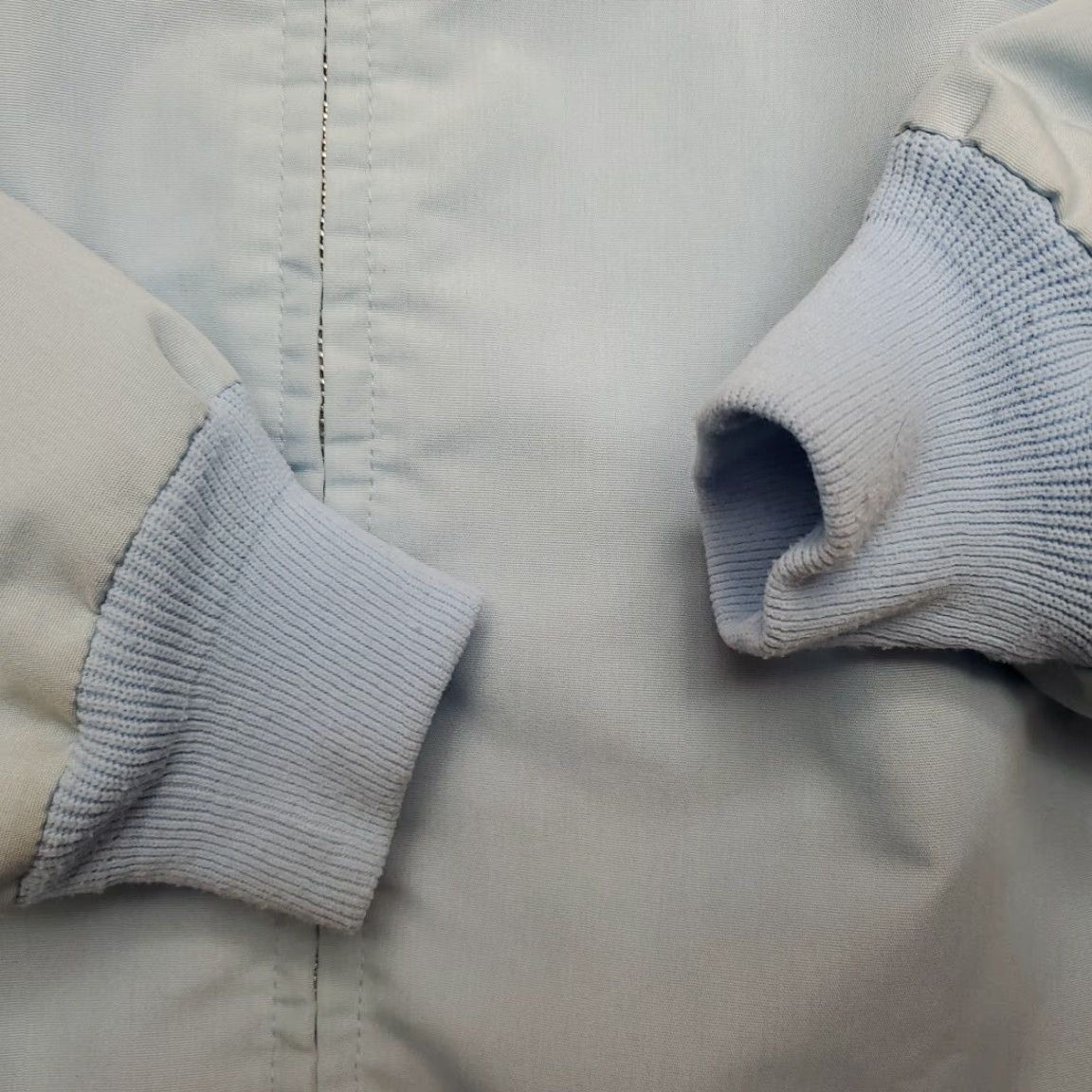 Sears VINTAGE Sears Bomber Jacket Men 2X Big Blue Cotton Blend Wind-Resistant Outdoor Ribbed Poplin 70s 80s Retro Casual Mens Size US XXL / EU 58 / 5 - 7 Thumbnail
