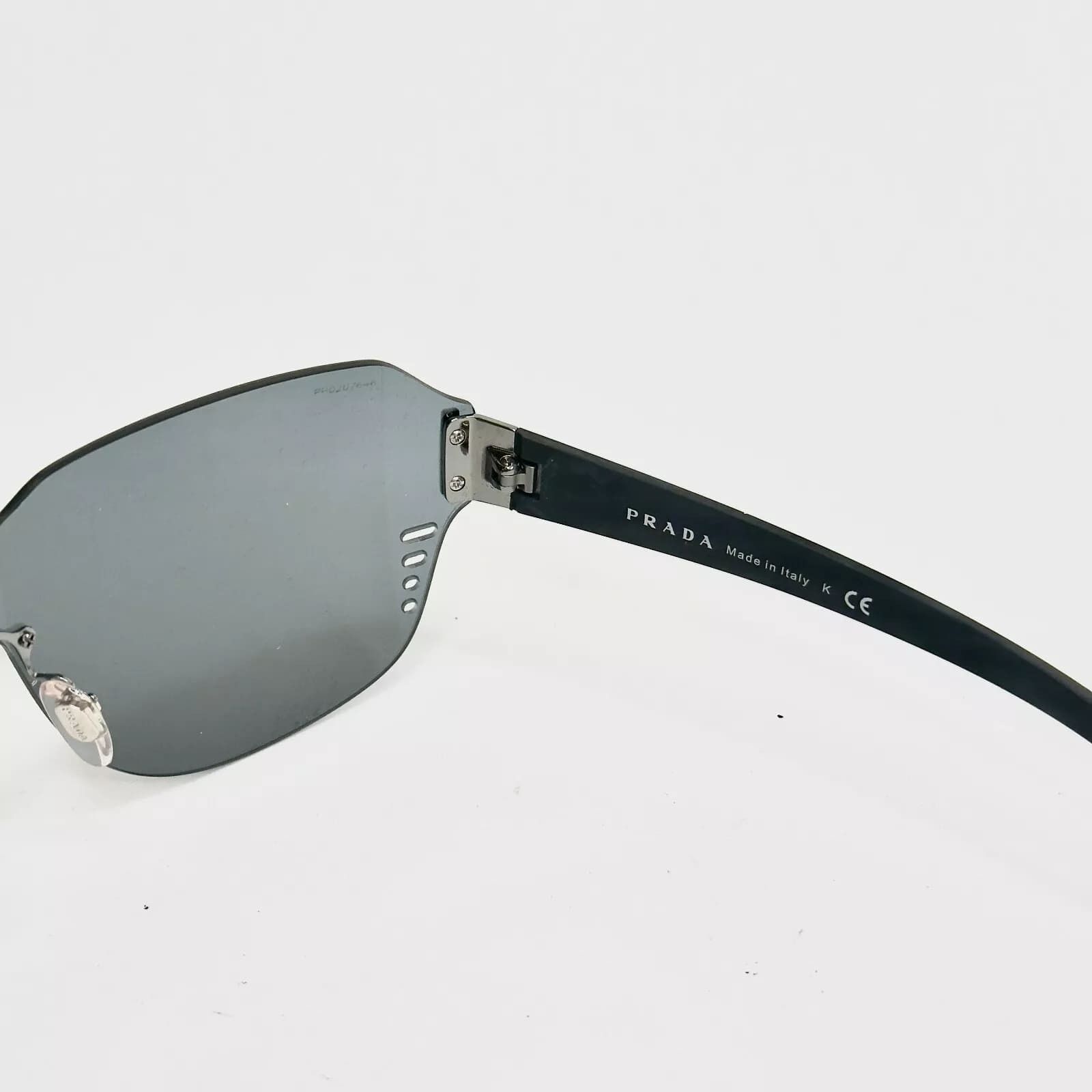 Prada PRADA LINEA ROSSA Sport 05S Rubber Black Mask Mirror PS05SS Size ONE SIZE - 3 Thumbnail