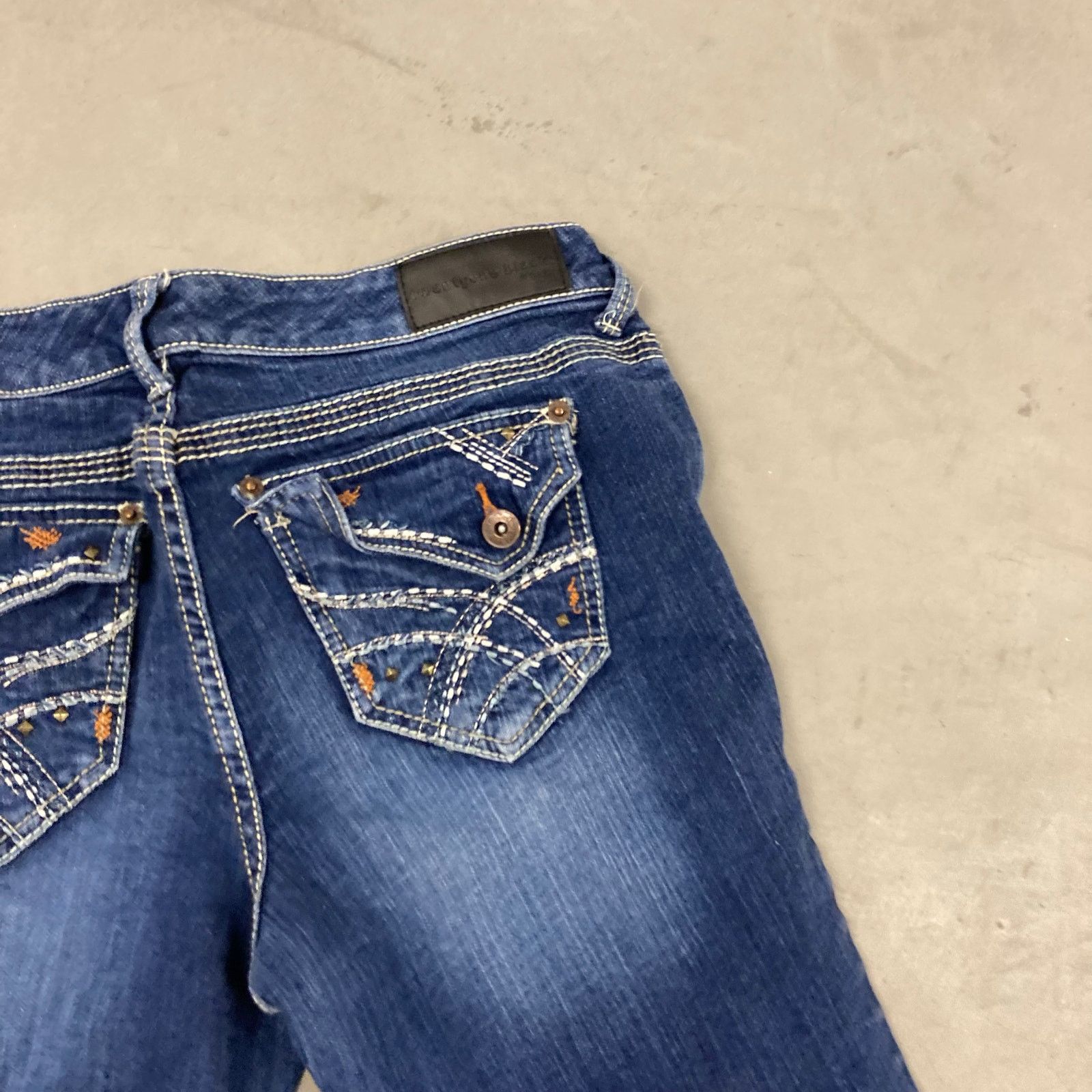Vintage y2k low rise twentyone black bootcut Jeans 29x31 Size US 29 - 5 Thumbnail